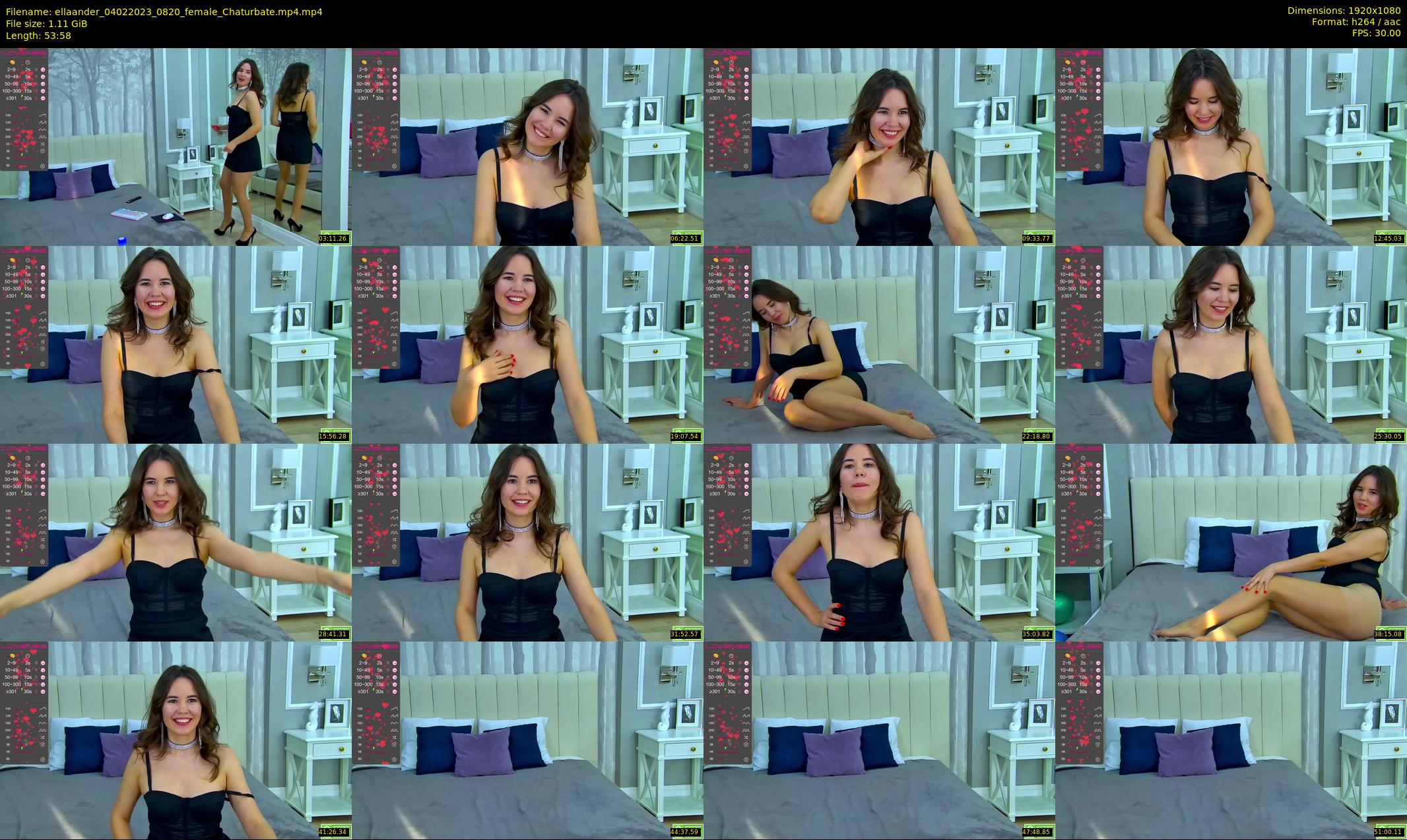 ellaander — 54 minute Chaturbate female cam show recording, 1080p, Feb 4, 2023