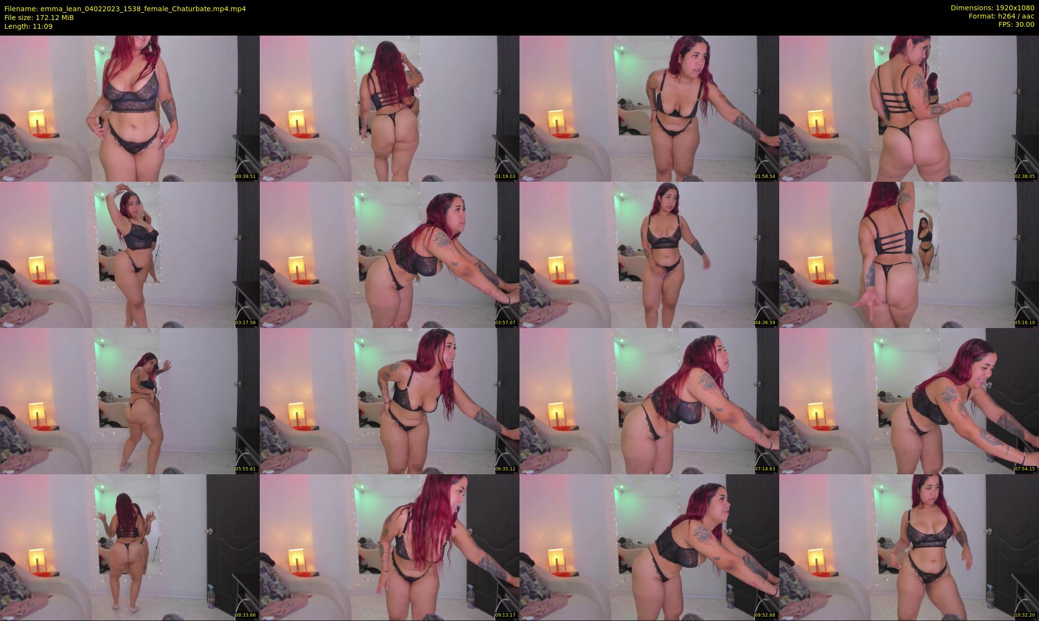 emma_lean — 12 minute Chaturbate female cam show recording, 1080p, Feb 4, 2023