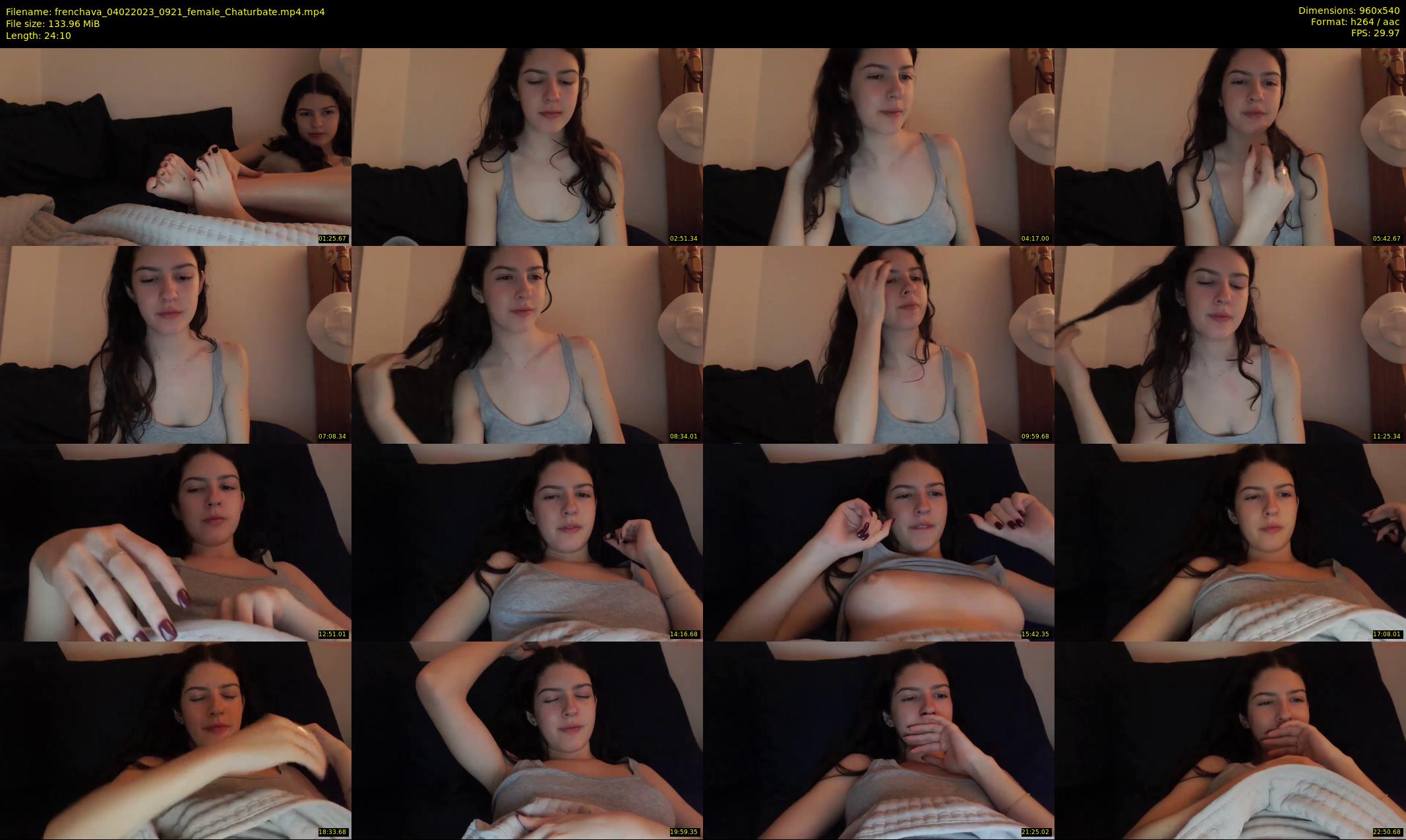 frenchava — 25 minute Chaturbate female cam show recording, 480p, Feb 4, 2023