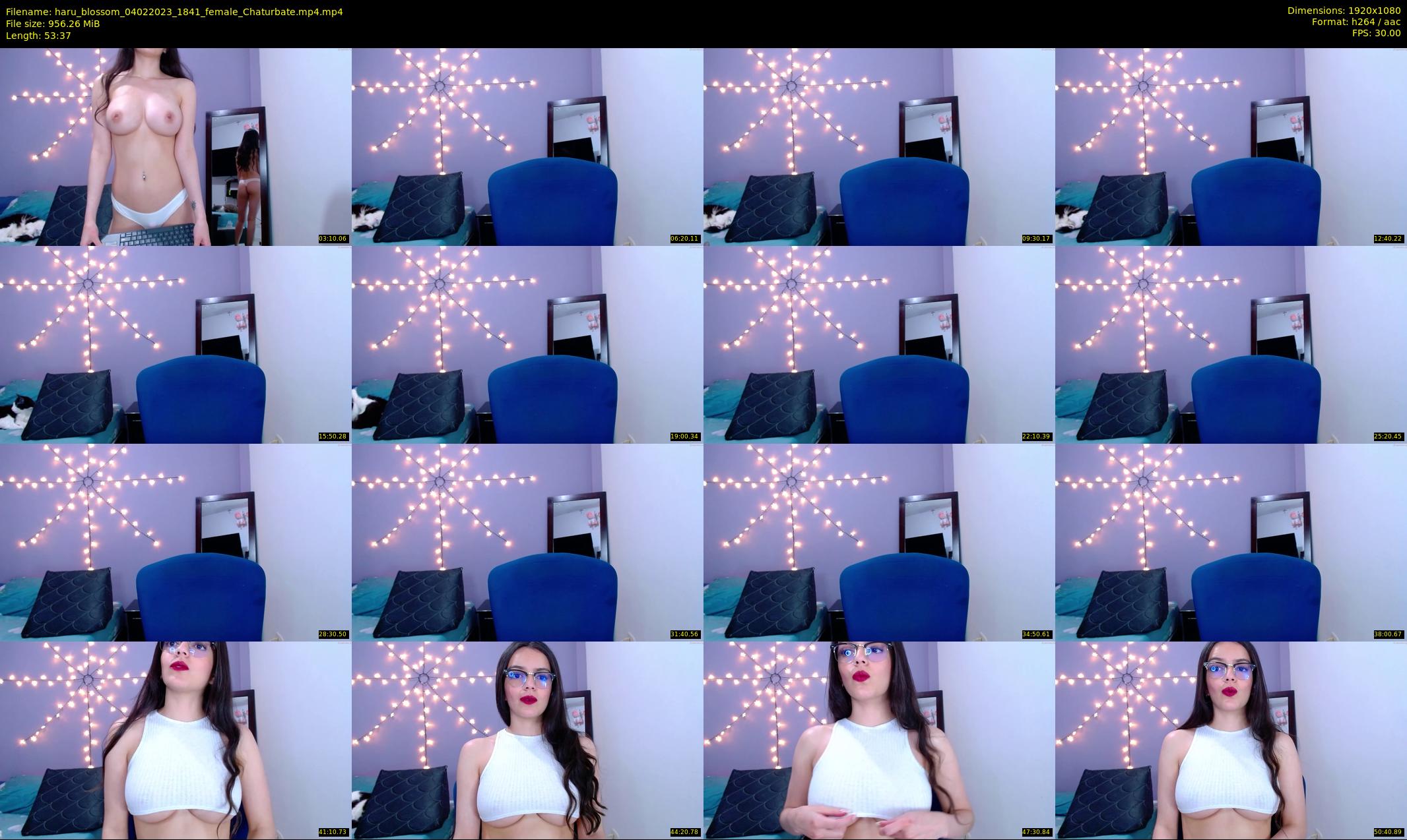haru_blossom — 54 minute Chaturbate female cam show recording, 1080p, Feb 4, 2023