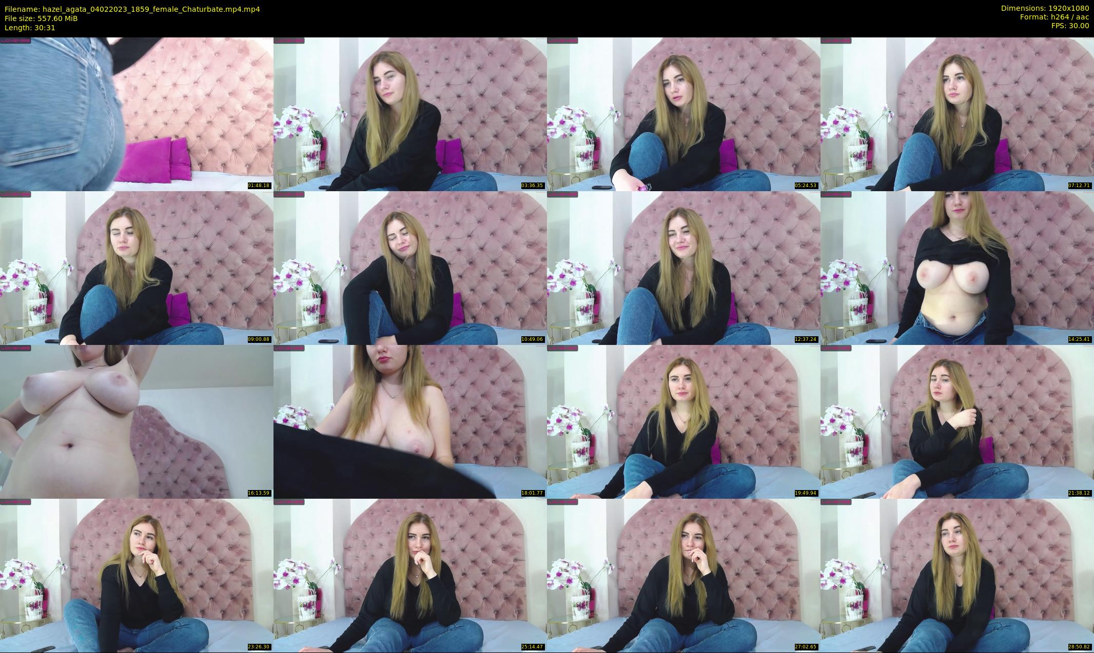 hazel_agata — 31 minute Chaturbate female cam show recording, 1080p, Feb 4, 2023
