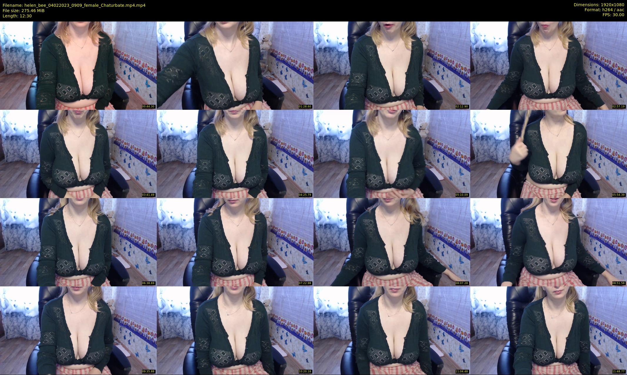 helen_bee — 13 minute Chaturbate female cam show recording, 1080p, Feb 4, 2023