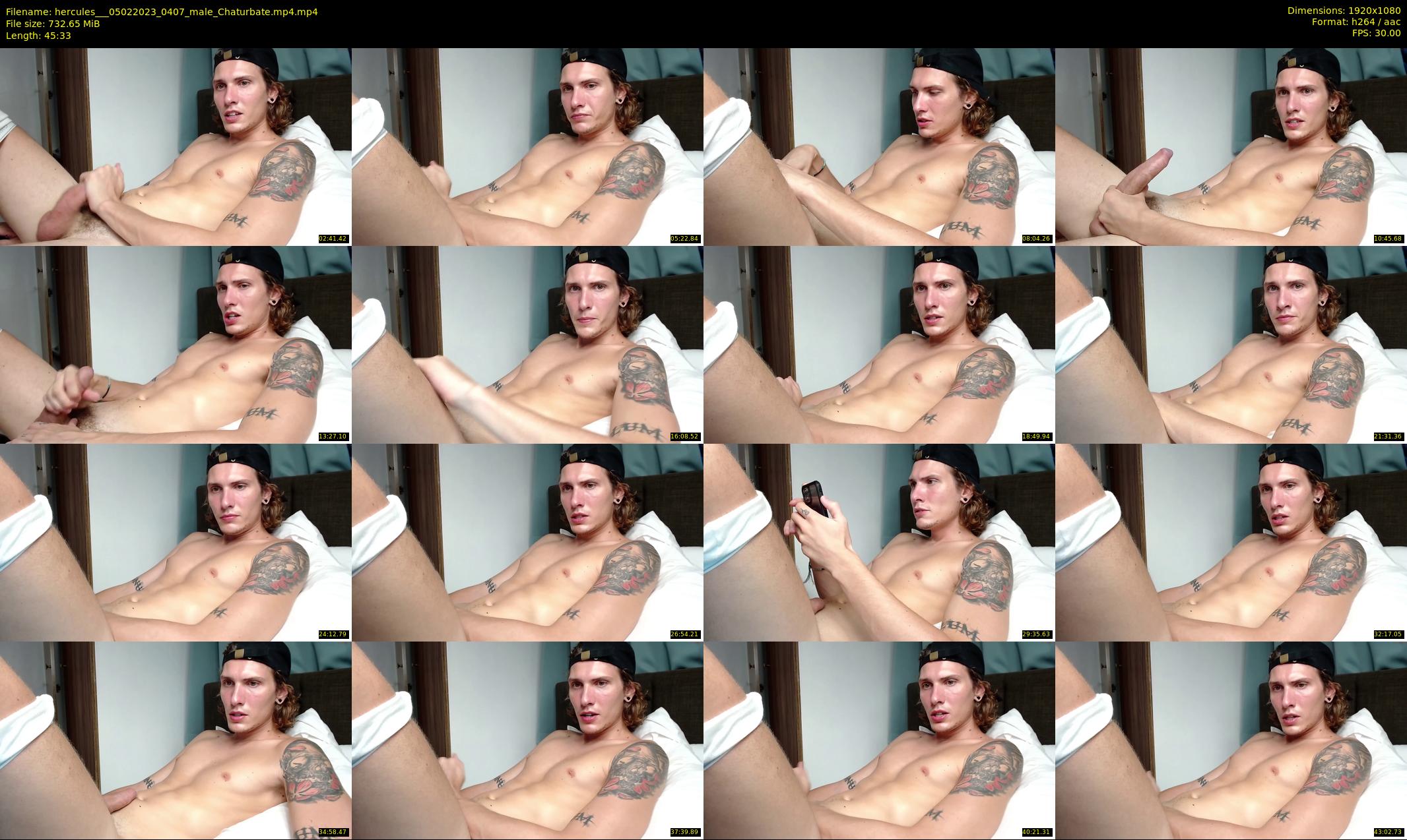 hercules__ — 46 minute Chaturbate male cam show recording, 1080p, Feb 5, 2023