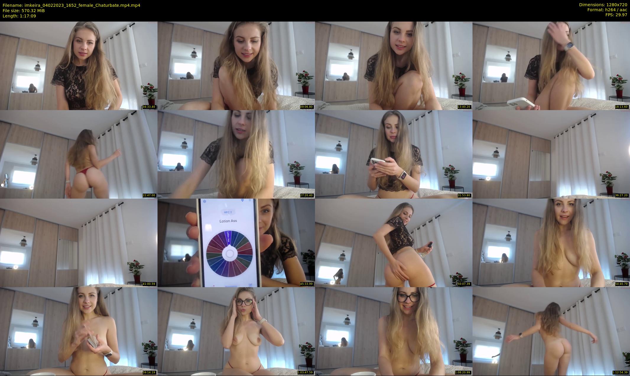imkeira — 78 minute Chaturbate female cam show recording, 720p, Feb 4, 2023