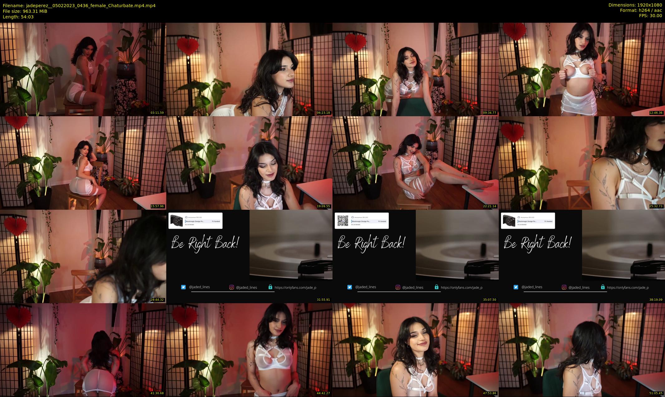 jadeperez_ — 55 minute Chaturbate female cam show recording, 1080p, Feb 5, 2023