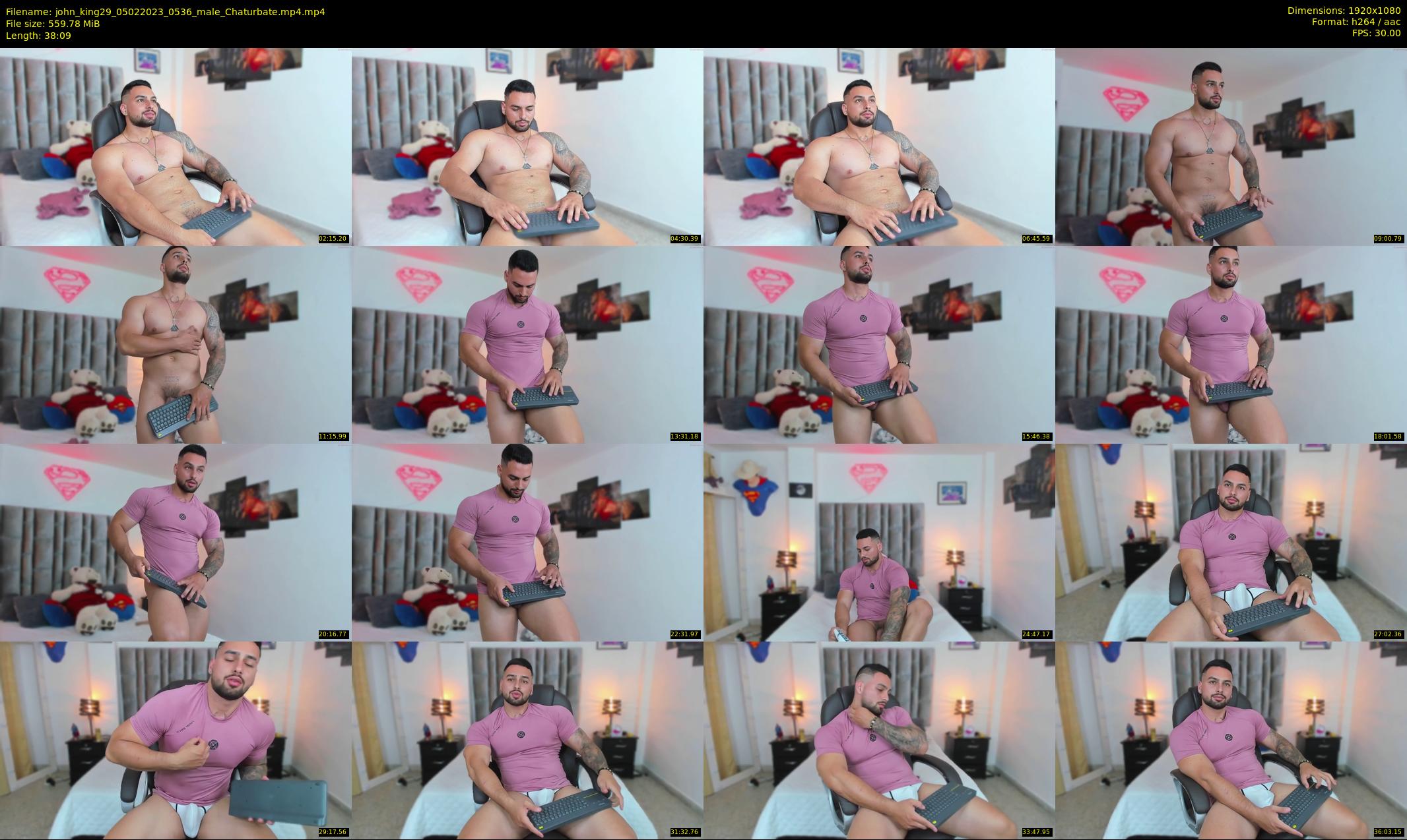 john_king29 — 39 minute Chaturbate male cam show recording, 1080p, Feb 5, 2023