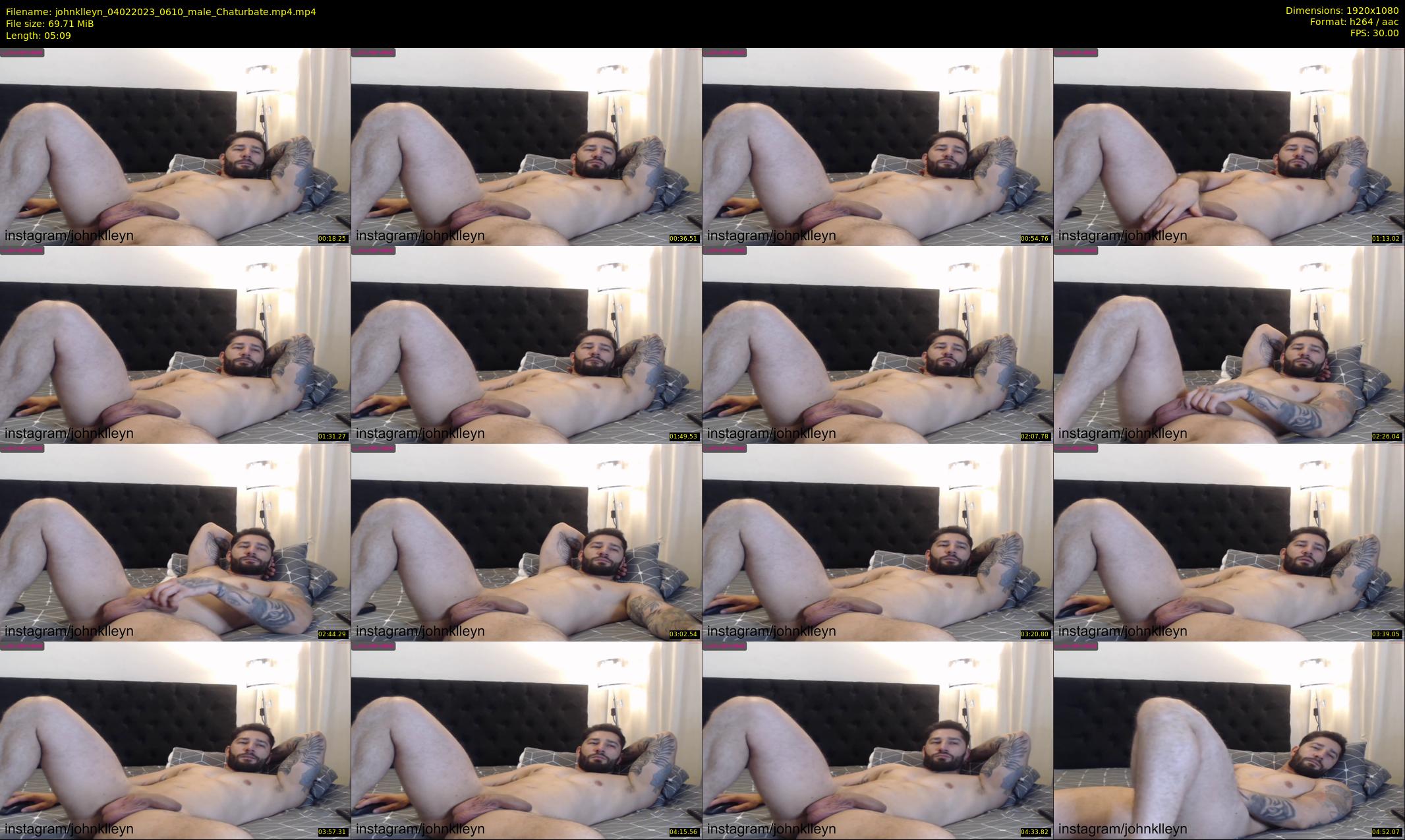 johnklleyn — 6 minute Chaturbate male cam show recording, 1080p, Feb 4, 2023