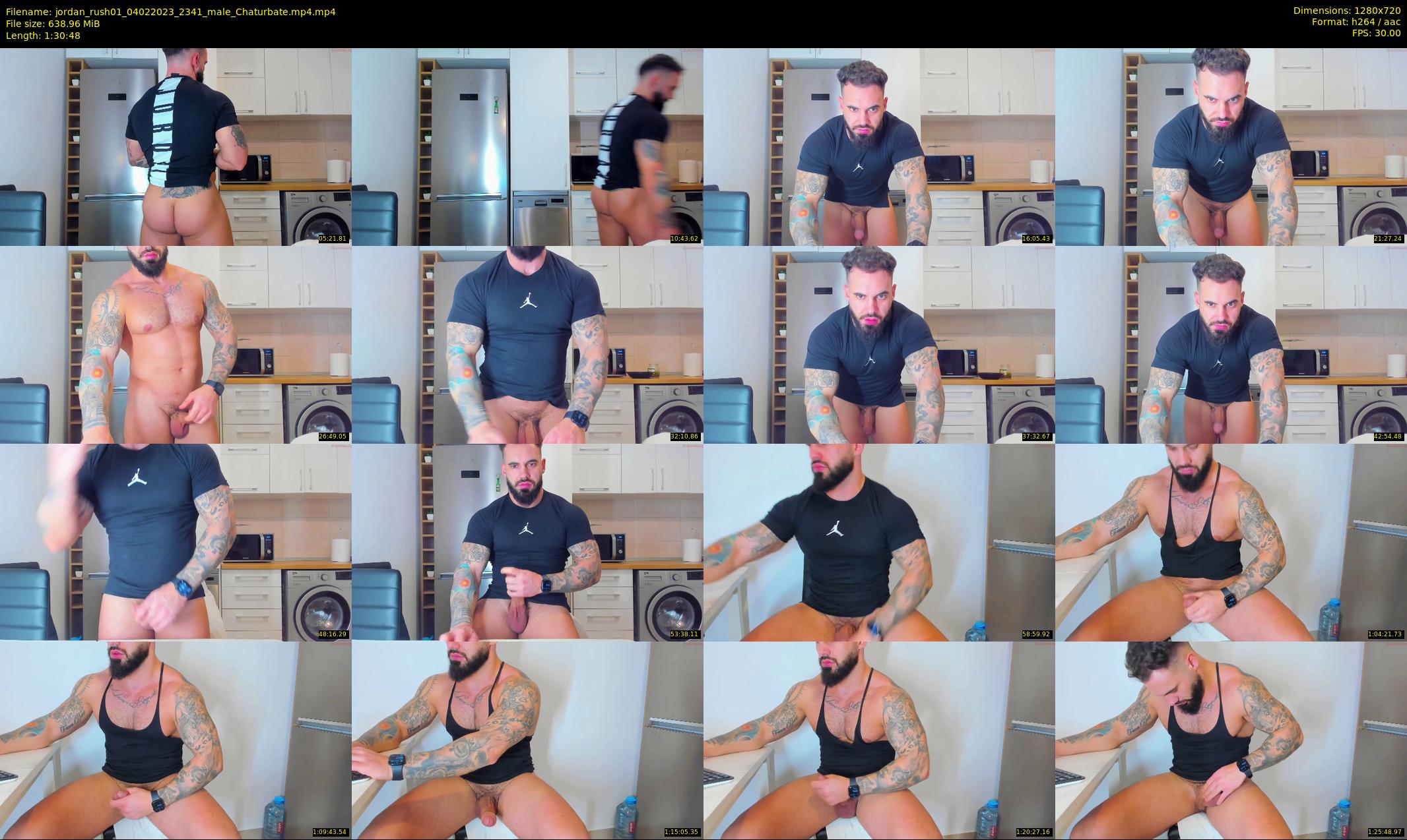 jordan_rush01 — 91 minute Chaturbate male cam show recording, 720p, Feb 4, 2023