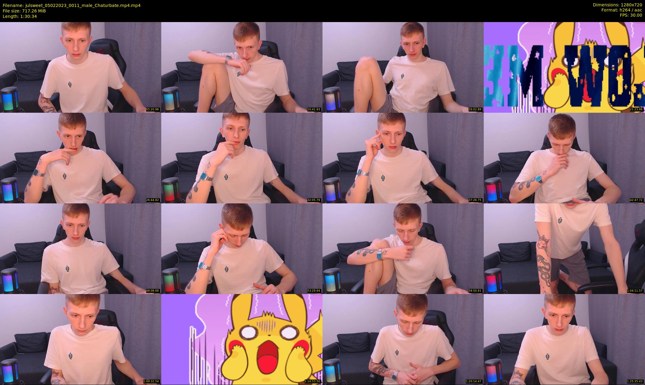 julsweet — 91 minute Chaturbate male cam show recording, 720p, Feb 5, 2023