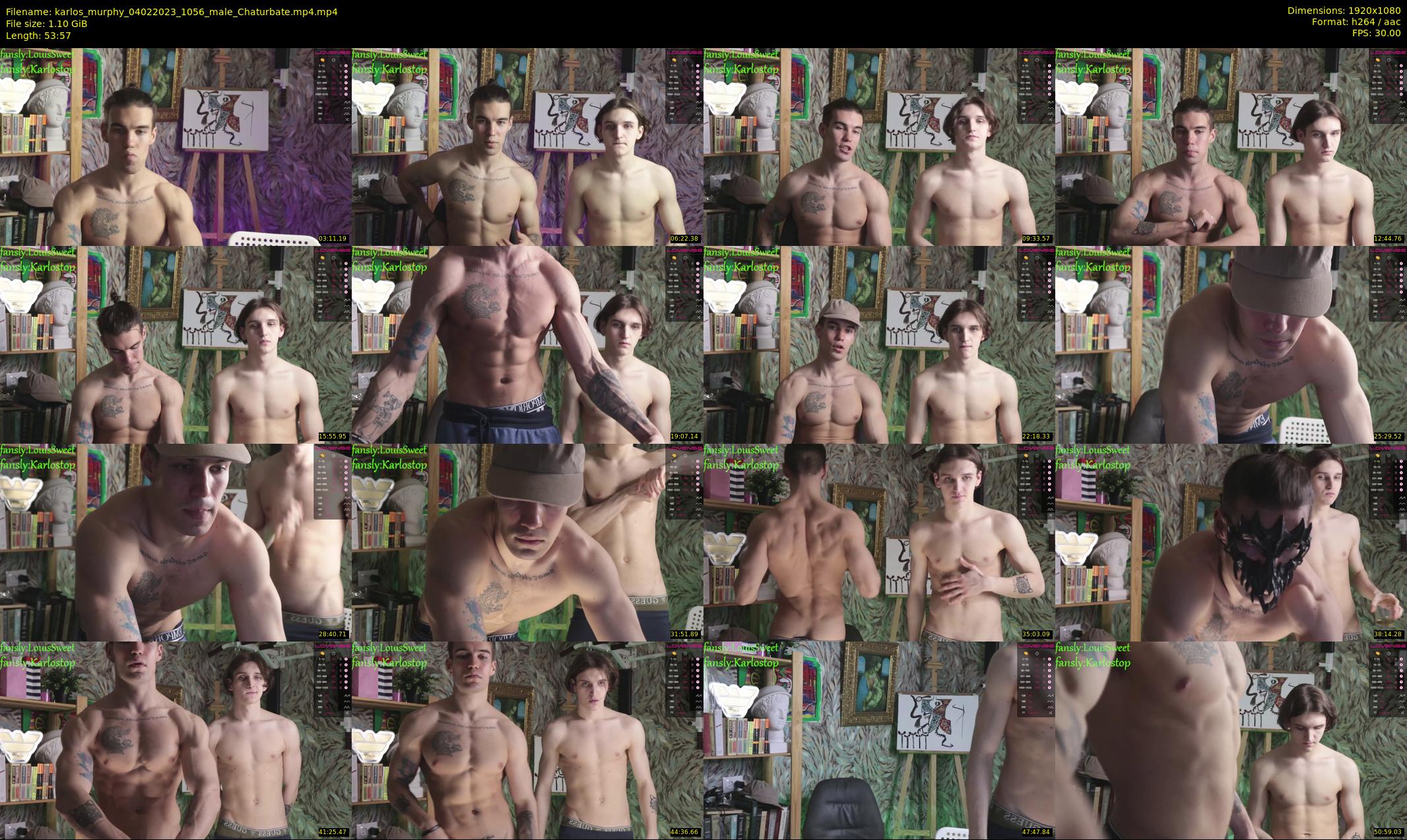 karlos_murphy — 54 minute Chaturbate male cam show recording, 1080p, Feb 4, 2023