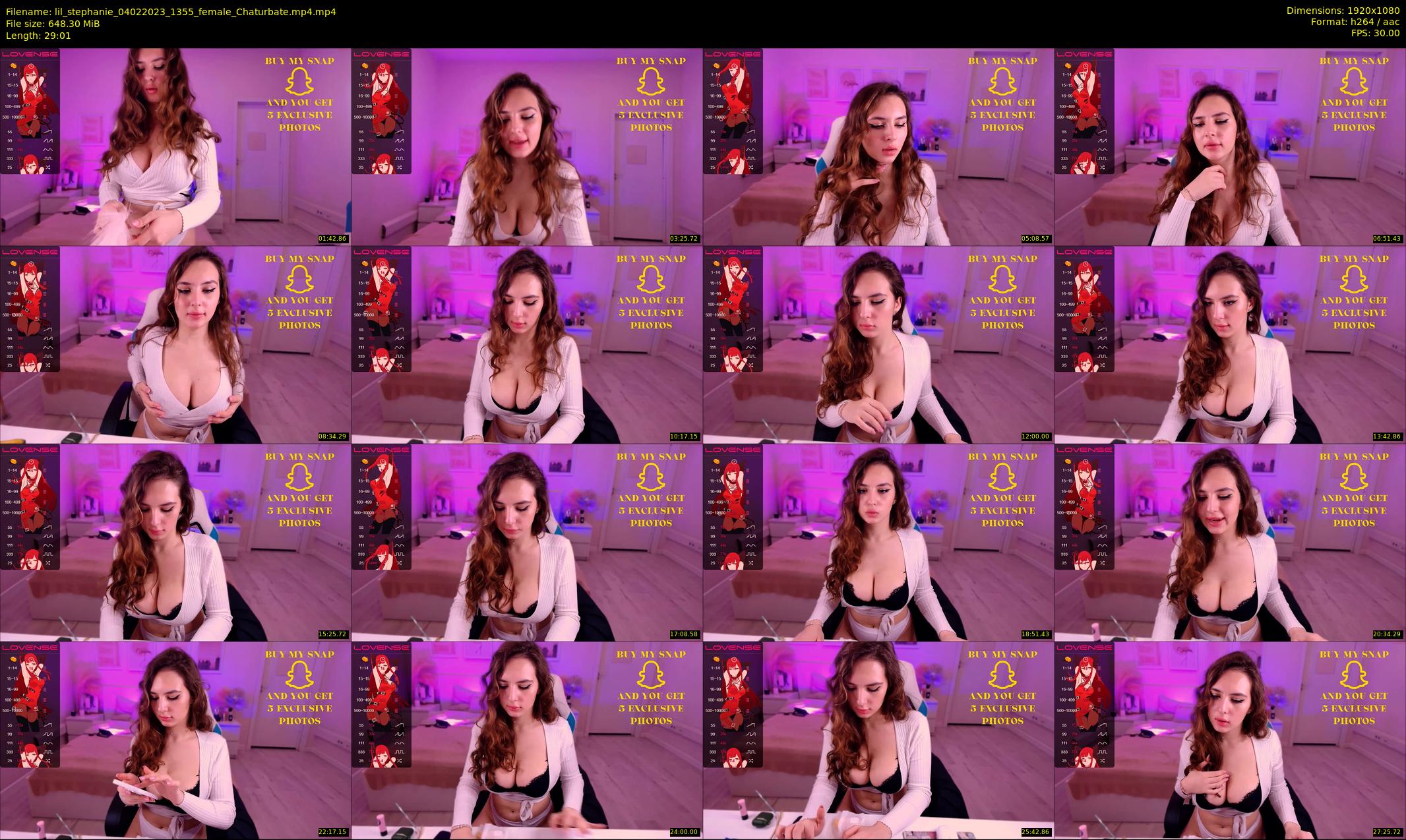 lil_stephanie — 30 minute Chaturbate female cam show recording, 1080p, Feb 4, 2023