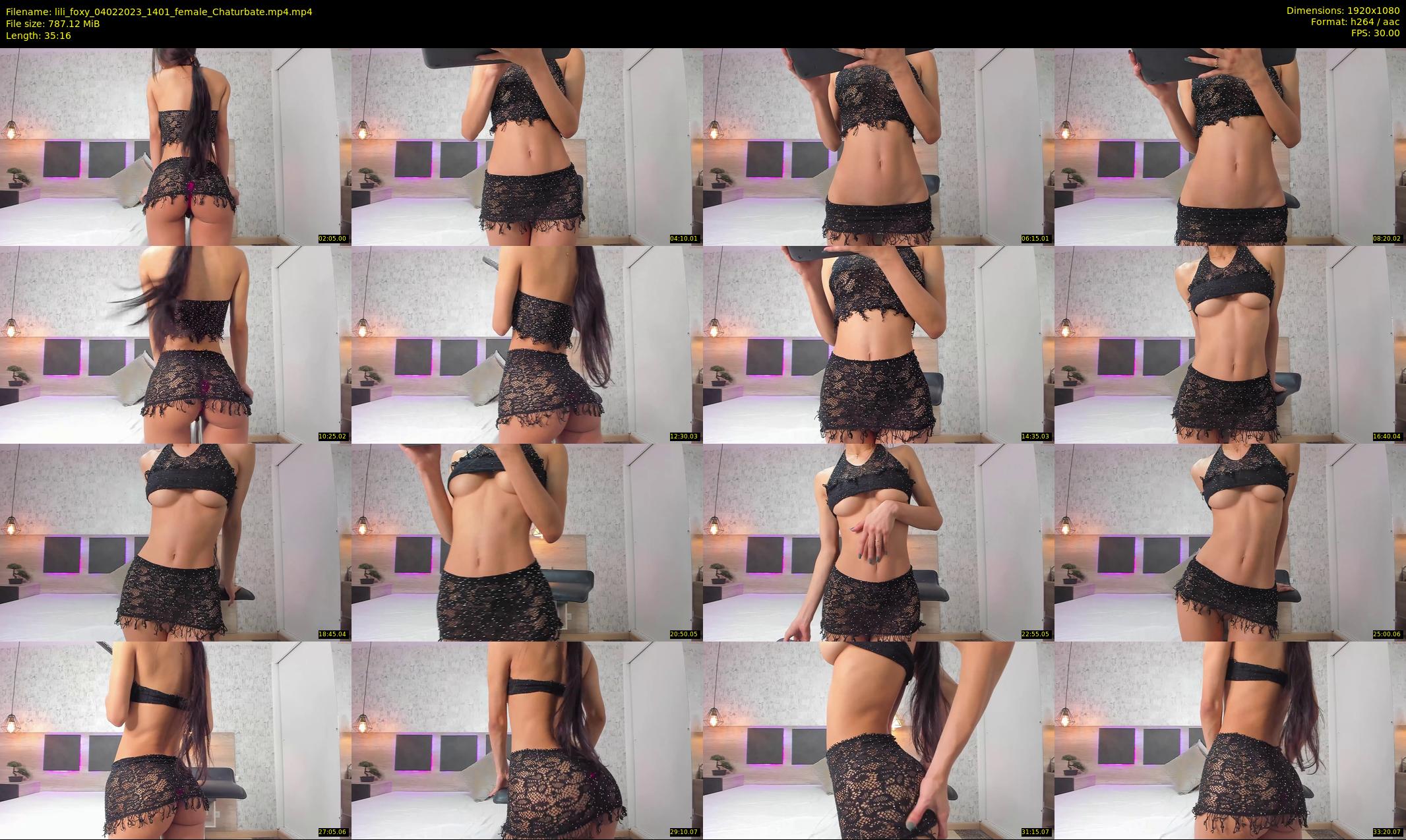 lili_foxy — 36 minute Chaturbate female cam show recording, 1080p, Feb 4, 2023