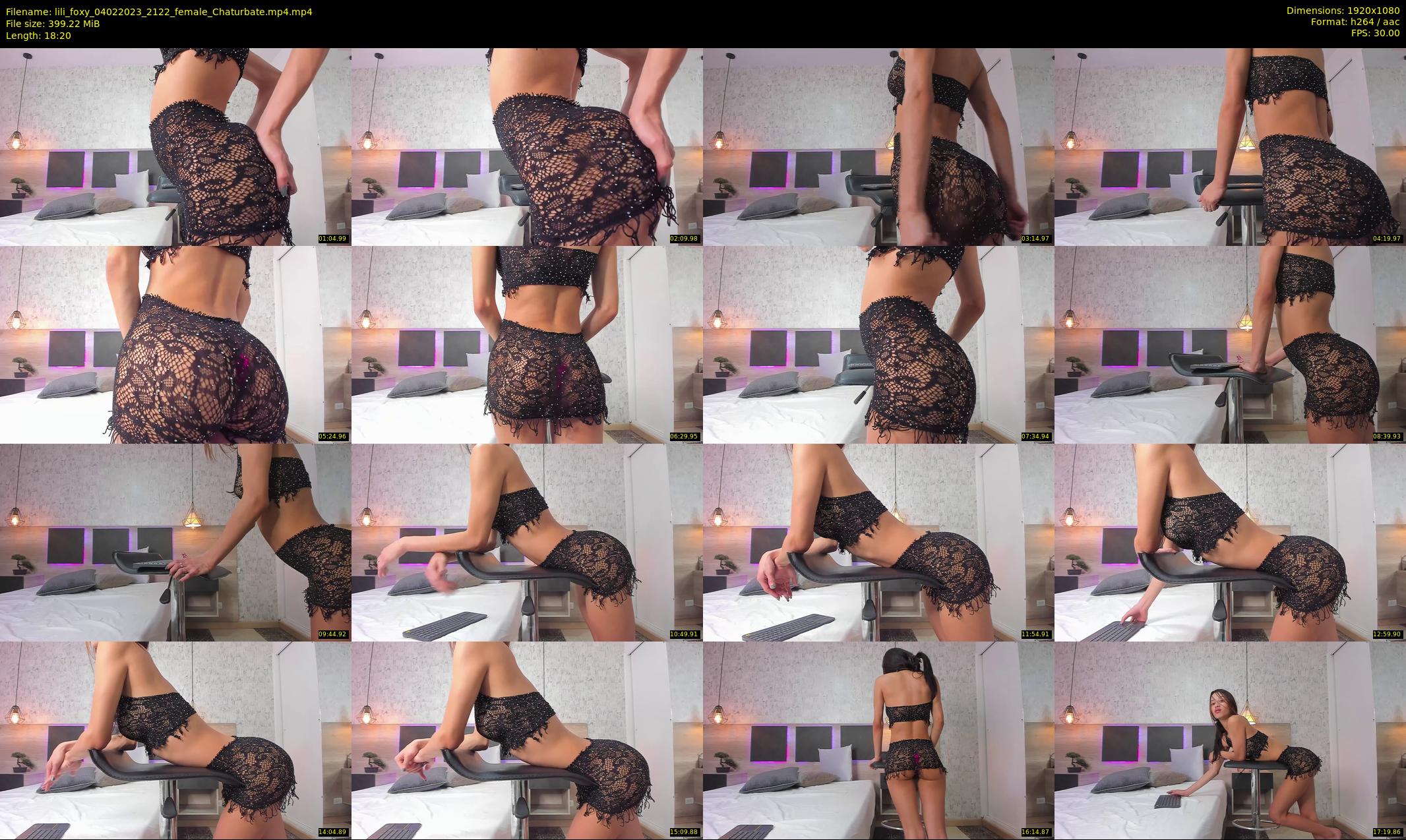 lili_foxy — 19 minute Chaturbate female cam show recording, 1080p, Feb 4, 2023