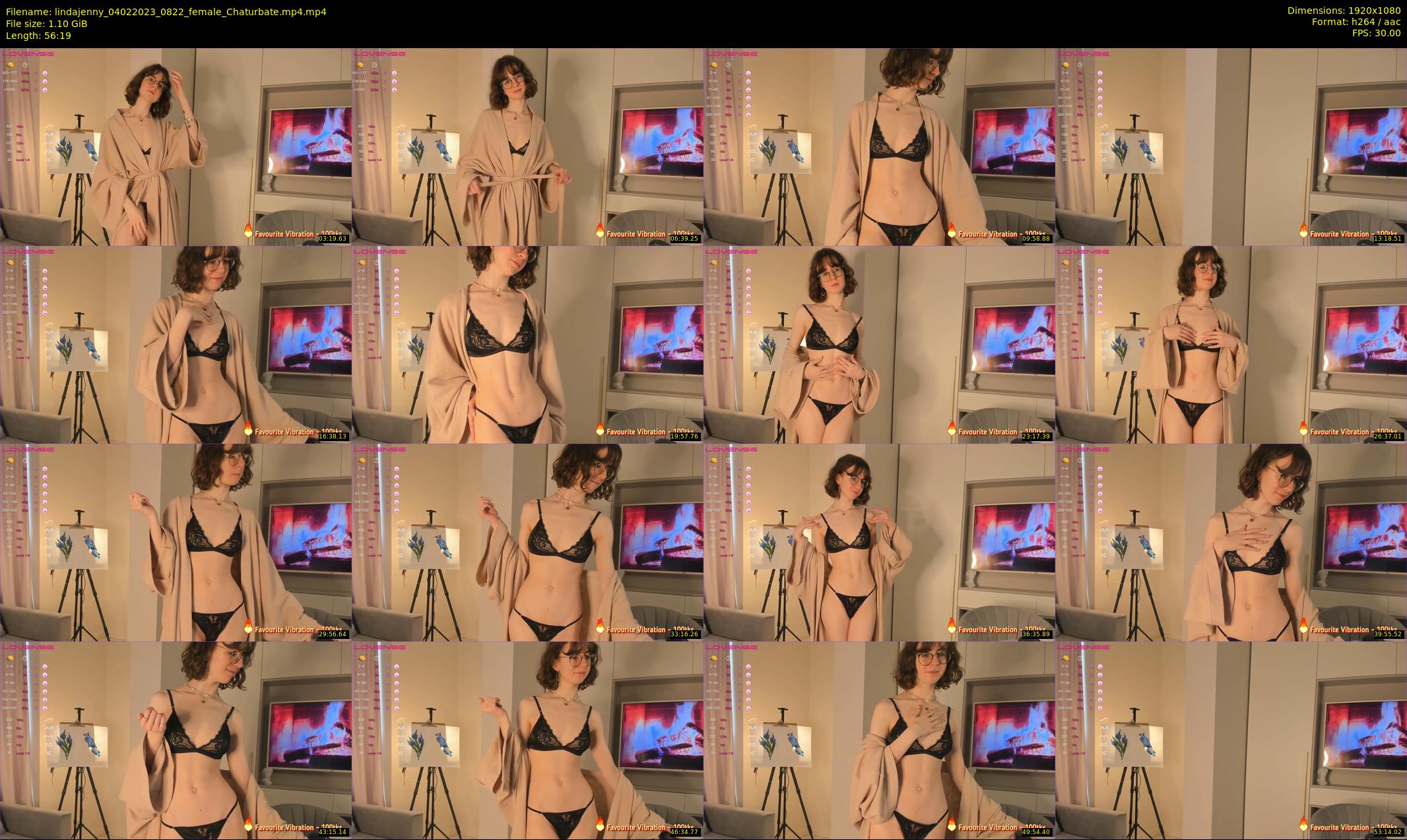 lindajenny — 57 minute Chaturbate couple cam show recording, 1080p, Feb 4, 2023