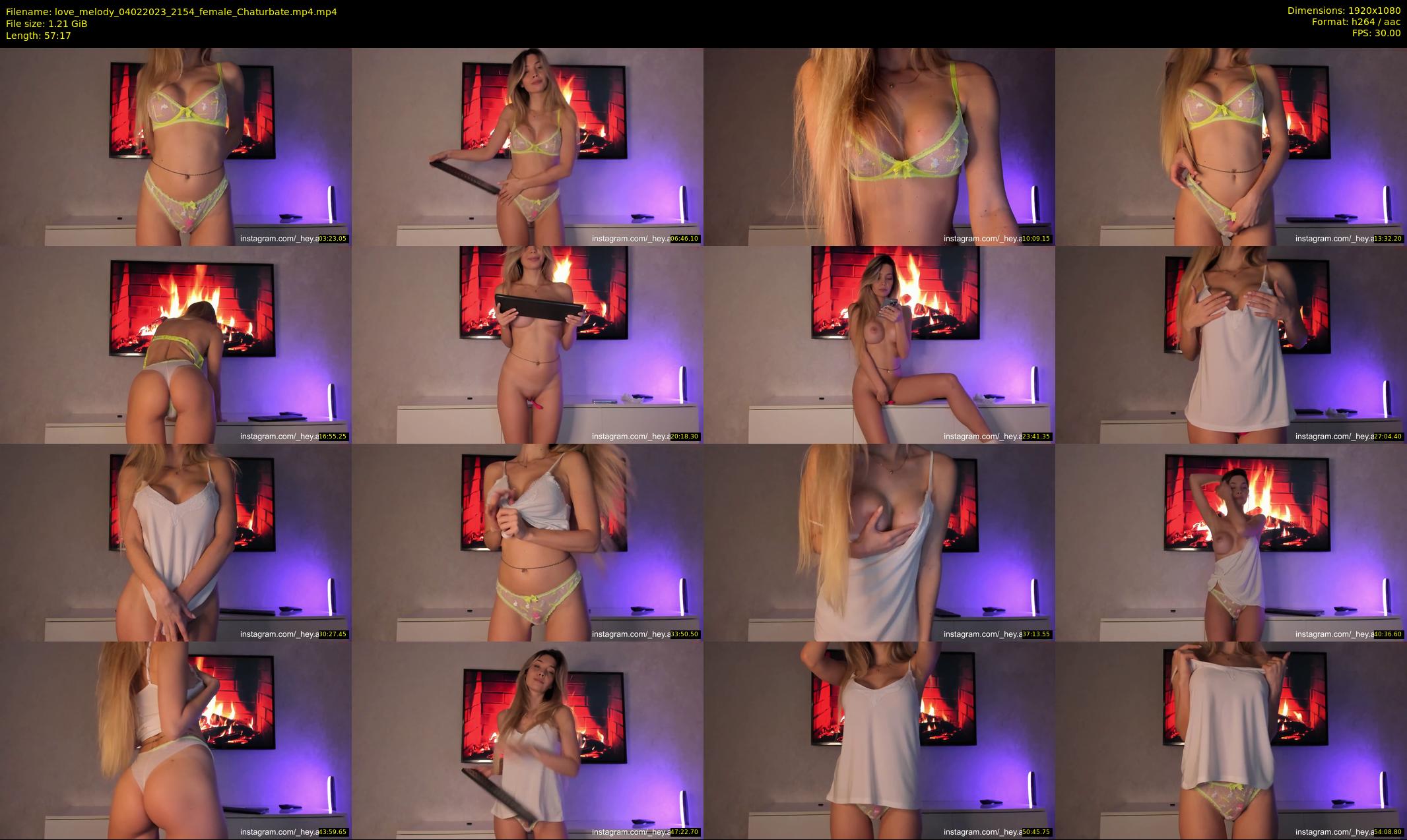 love_melody — 58 minute Chaturbate female cam show recording, 1080p, Feb 4, 2023