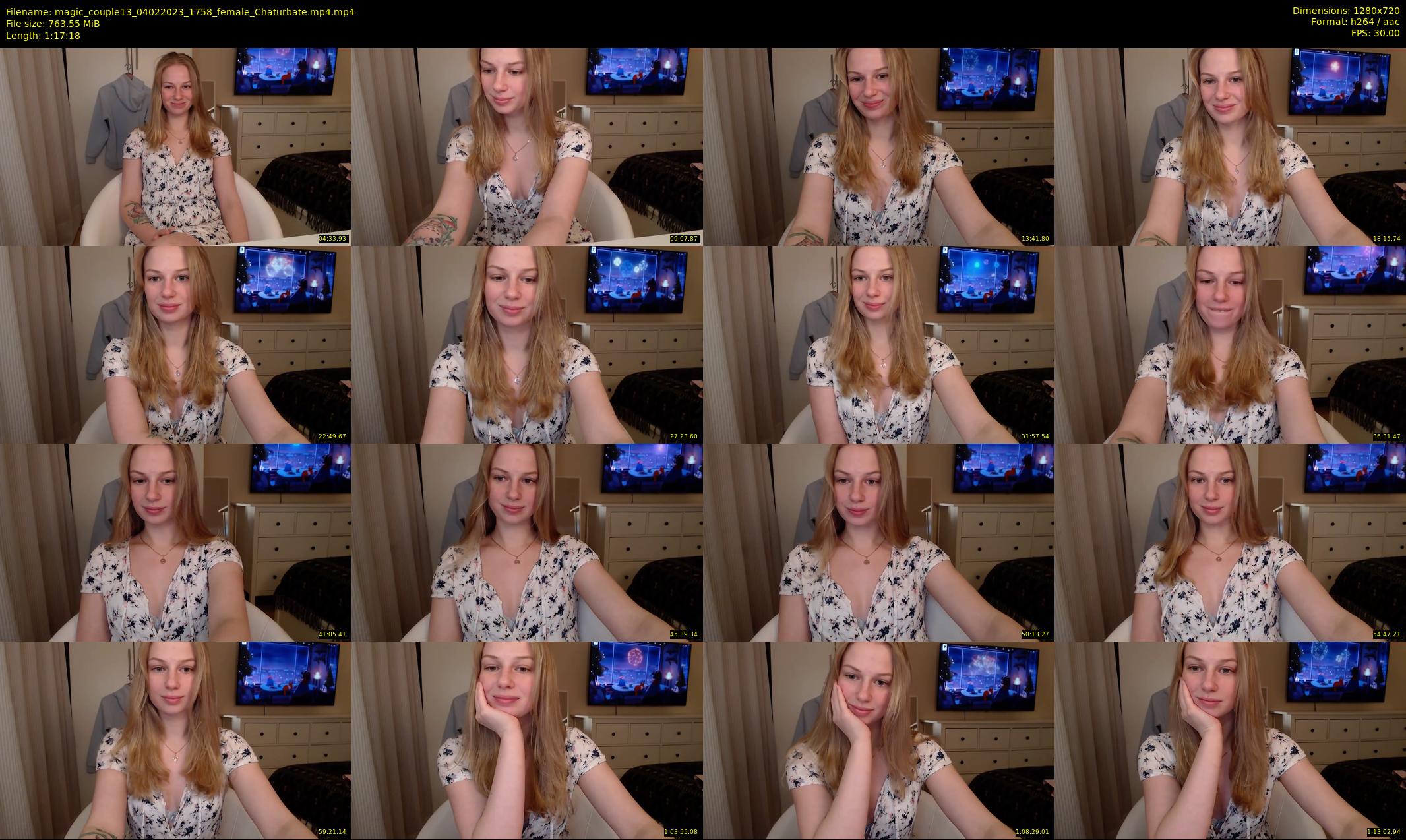 magic_couple13 — 78 minute Chaturbate couple cam show recording, 720p, Feb 4, 2023
