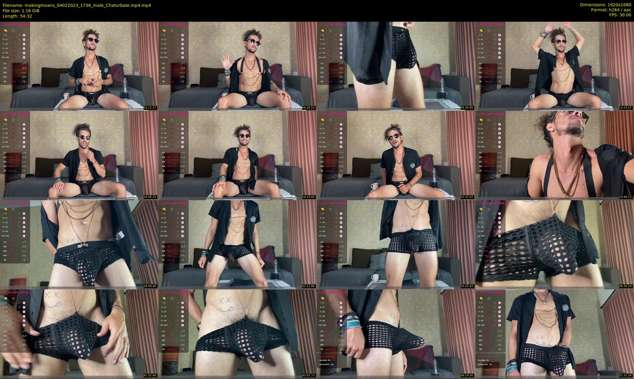 makingmoans — 55 minute Chaturbate male cam show recording, 1080p, Feb 4, 2023