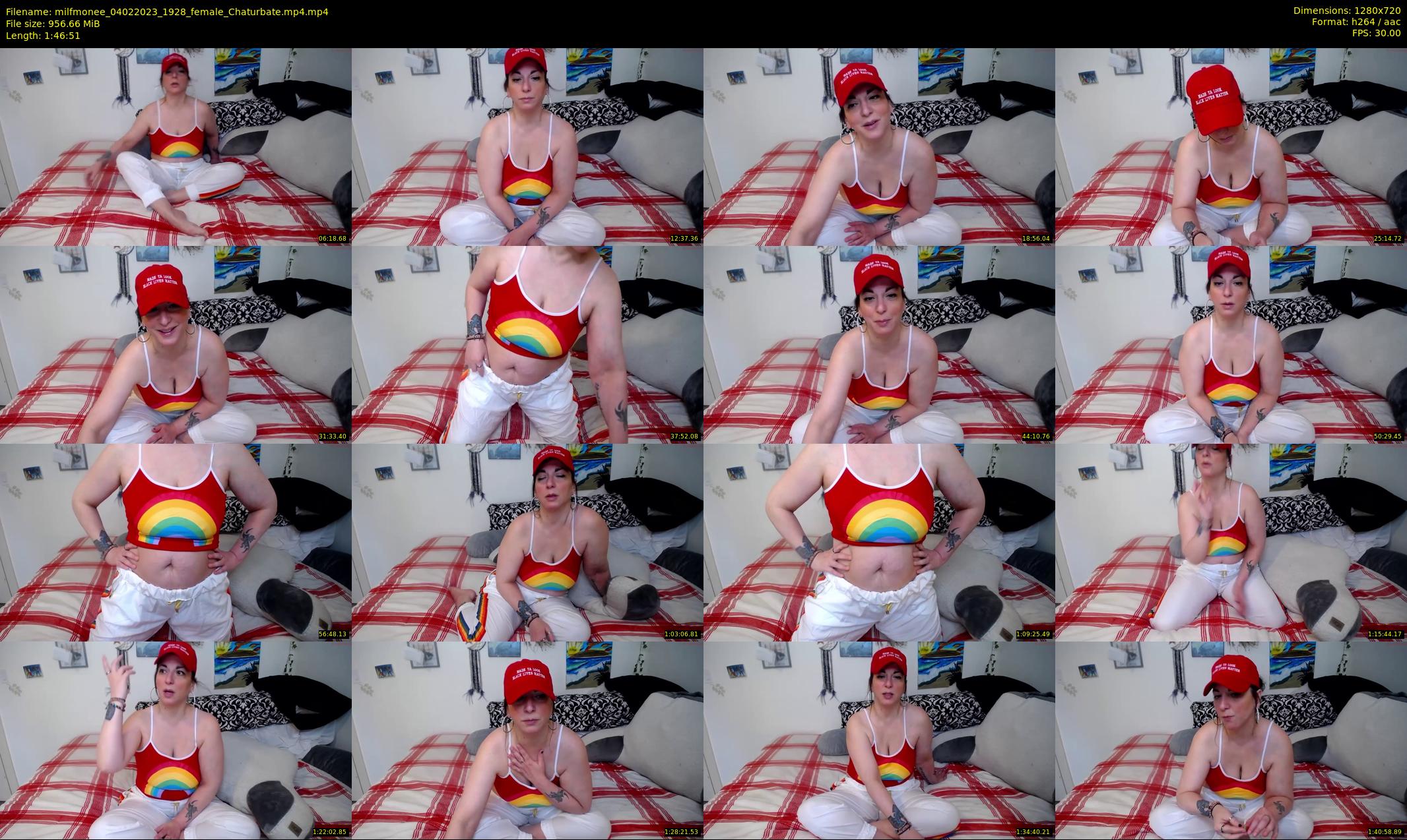 milfmonee — 107 minute Chaturbate female cam show recording, 720p, Feb 4, 2023