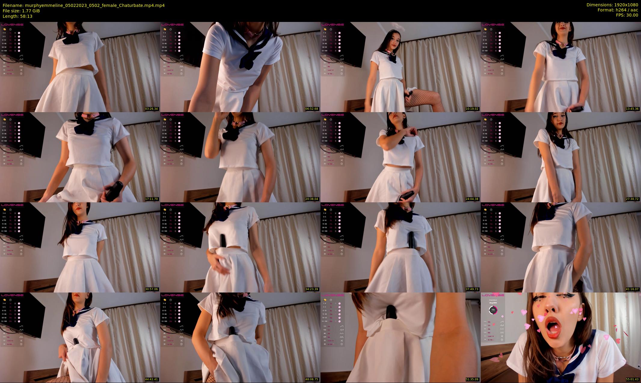 murphyemmeline — 59 minute Chaturbate female cam show recording, 1080p, Feb 5, 2023