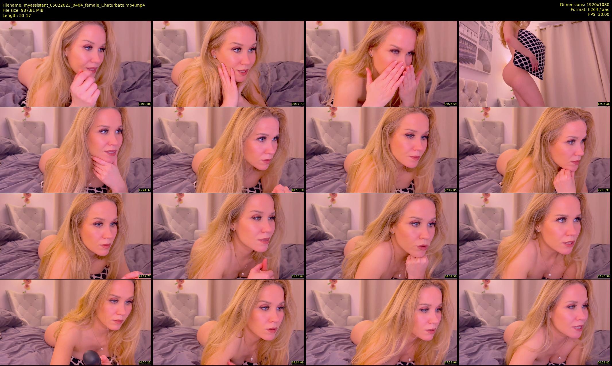 myassistant — 54 minute Chaturbate female cam show recording, 1080p, Feb 5, 2023