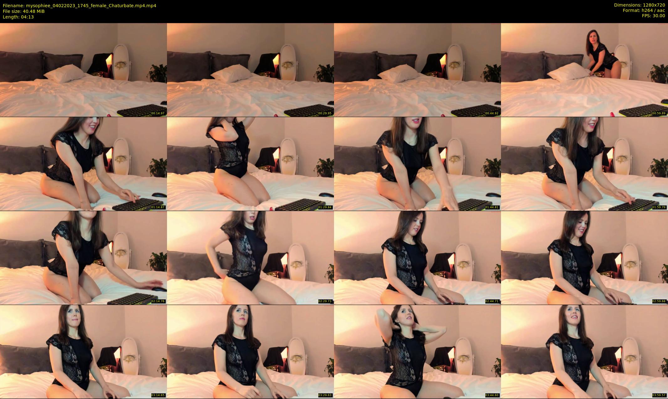 mysophiee — 5 minute Chaturbate female cam show recording, 720p, Feb 4, 2023