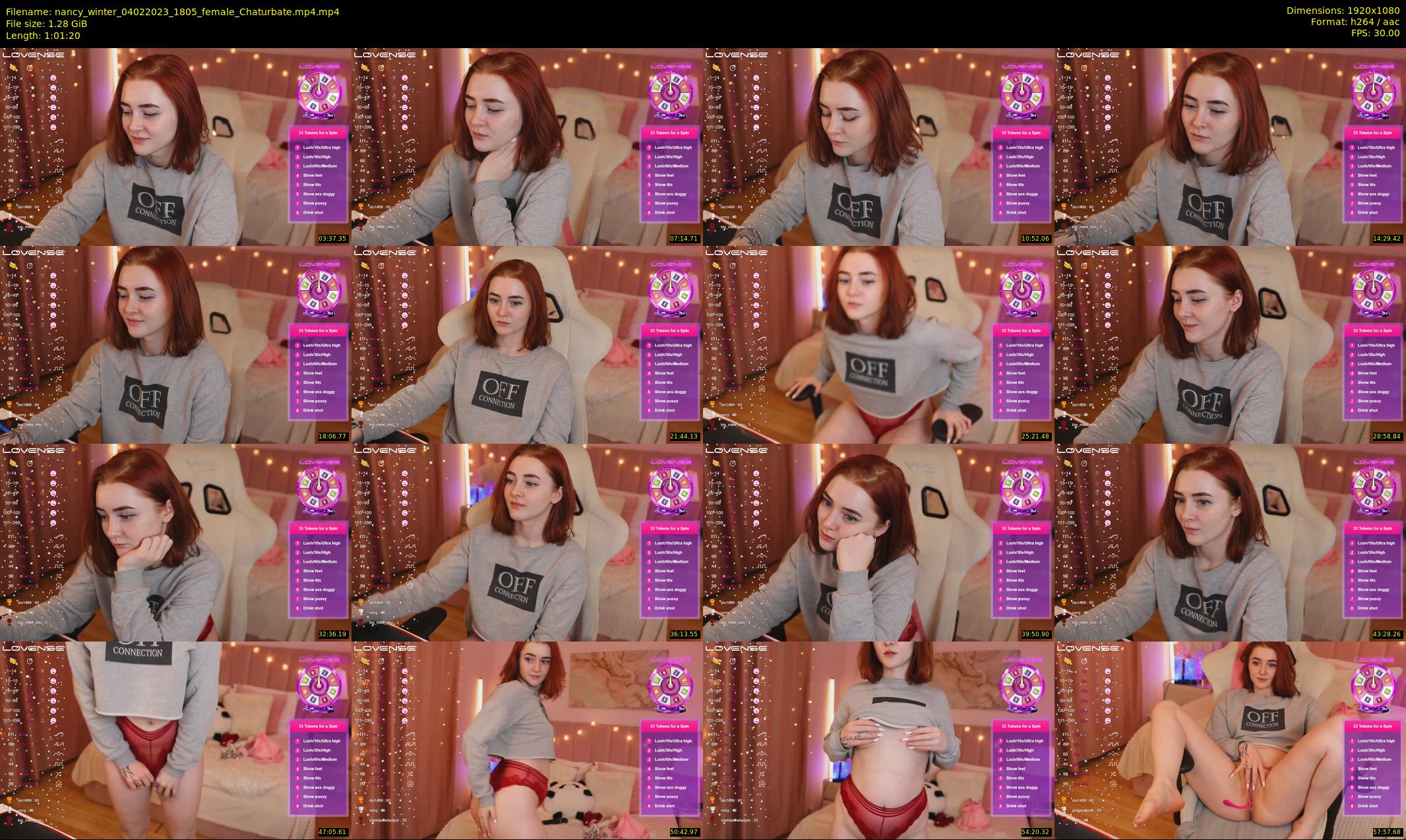 nancy_winter — 62 minute Chaturbate female cam show recording, 1080p, Feb 4, 2023