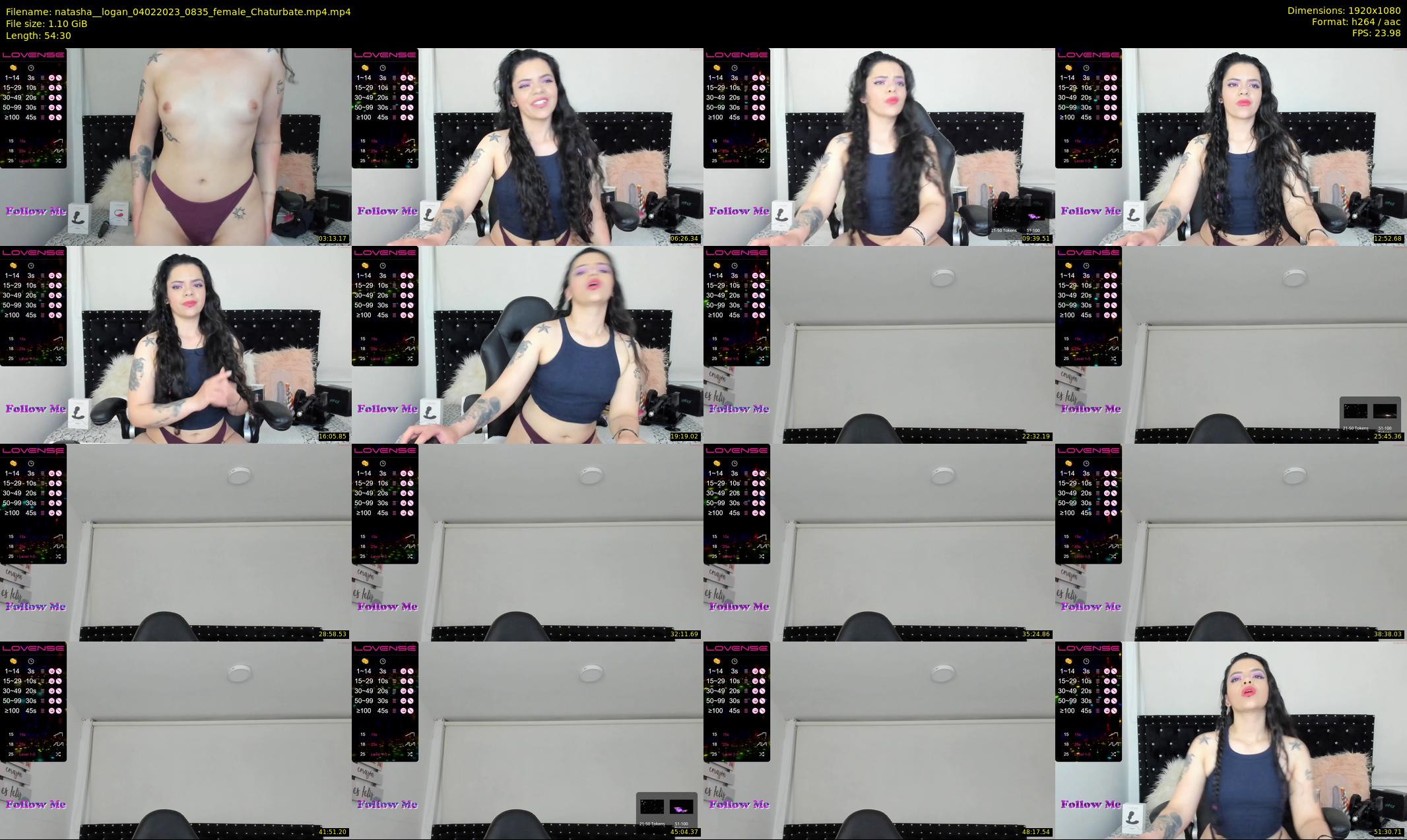 natasha__logan — 55 minute Chaturbate female cam show recording, 1080p, Feb 4, 2023