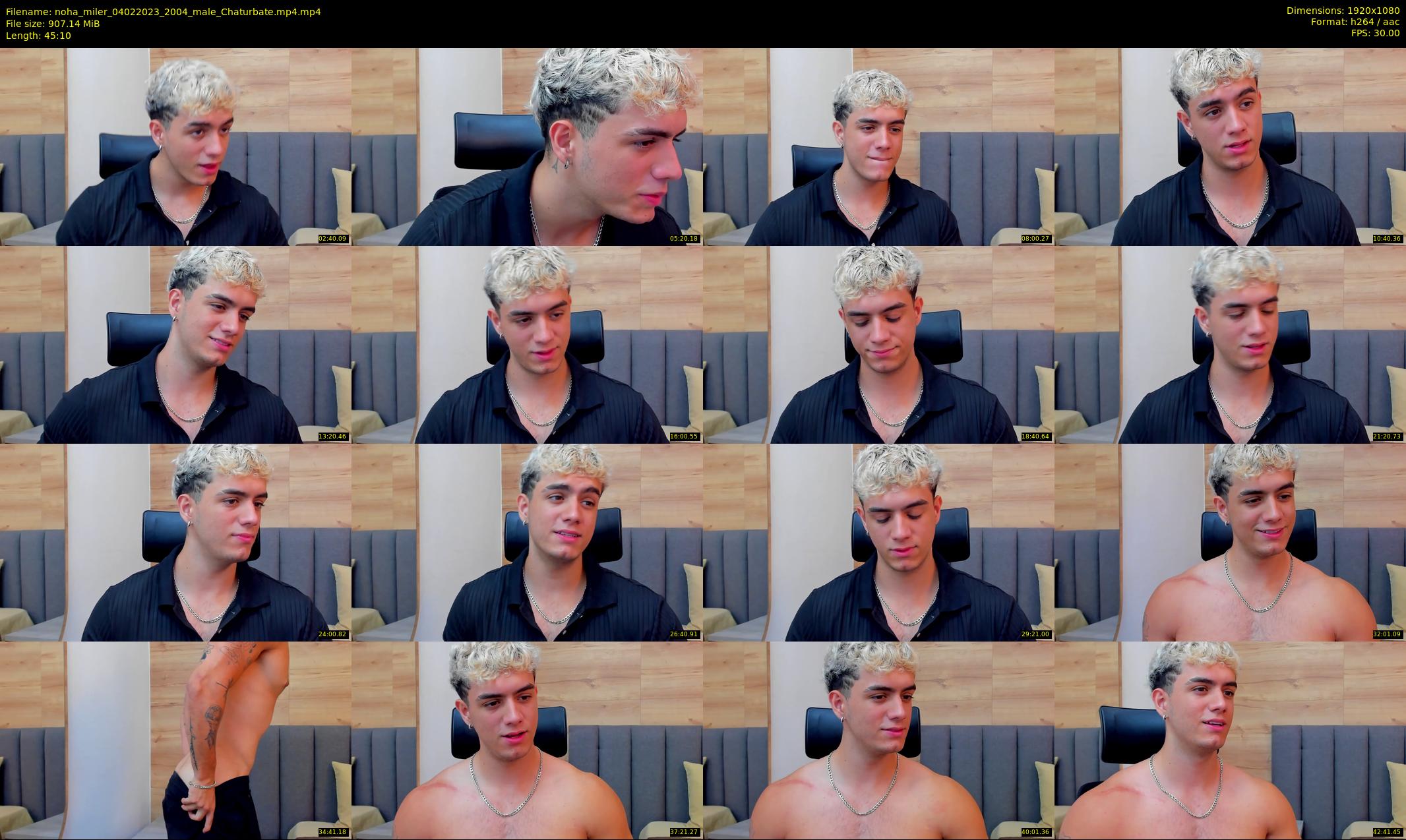 noha_miler — 46 minute Chaturbate male cam show recording, 1080p, Feb 4, 2023