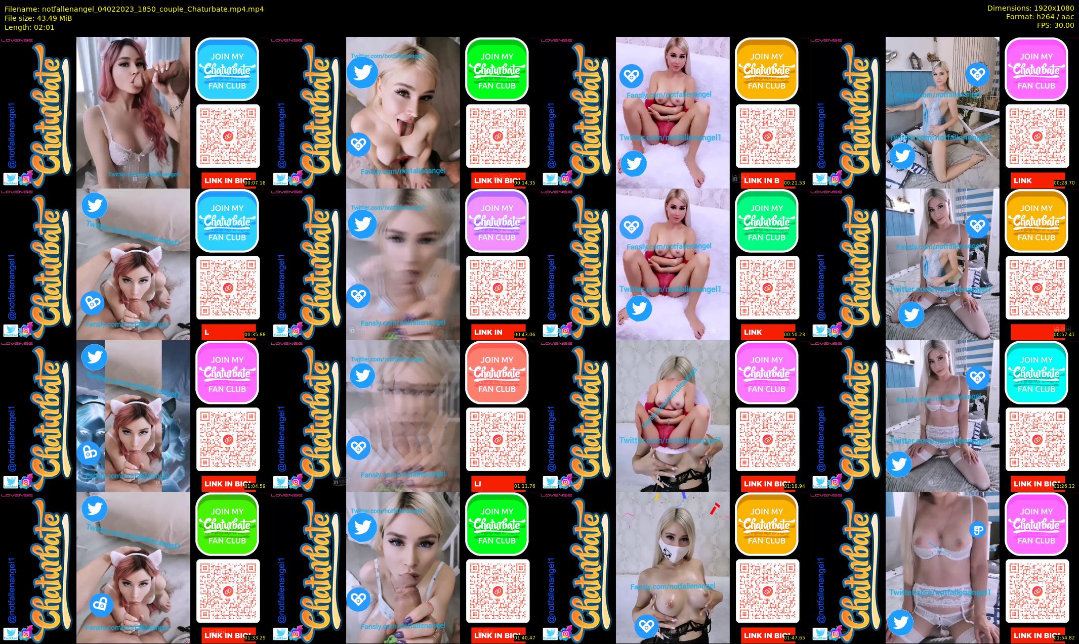 notfallenangel — 3 minute Chaturbate couple cam show recording, 1080p, Feb 4, 2023