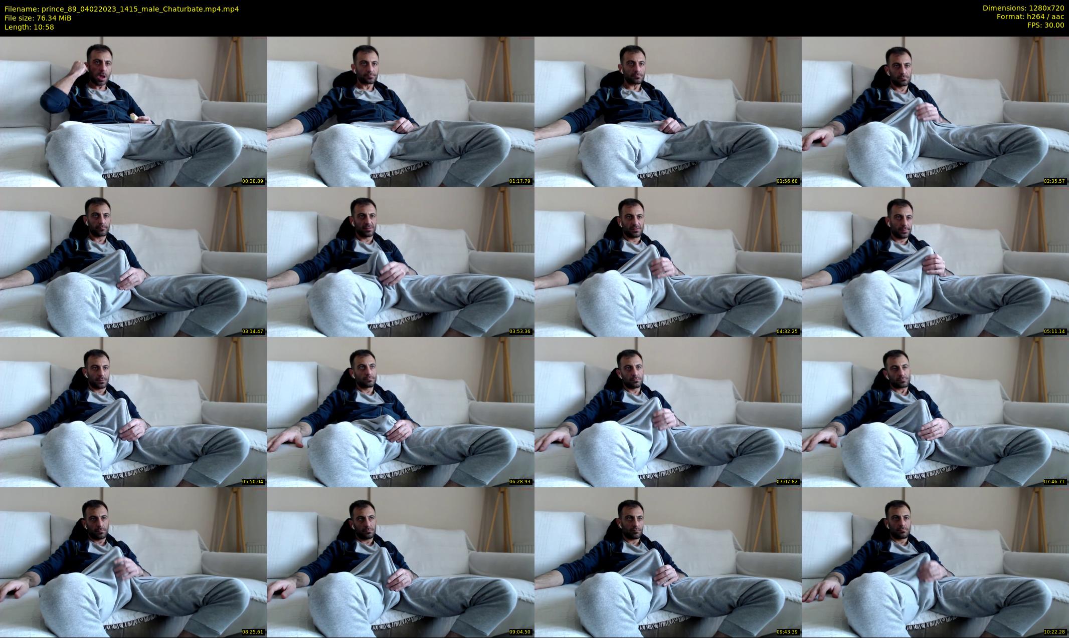 prince_89 — 11 minute Chaturbate male cam show recording, 720p, Feb 4, 2023