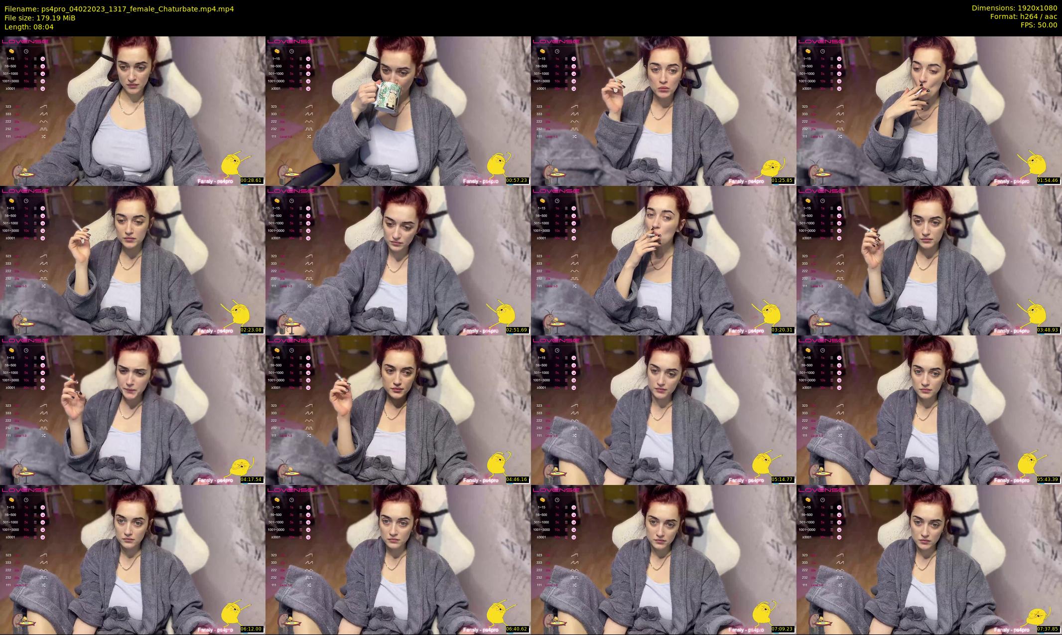 ps4pro — 9 minute Chaturbate female cam show recording, 1080p, Feb 4, 2023