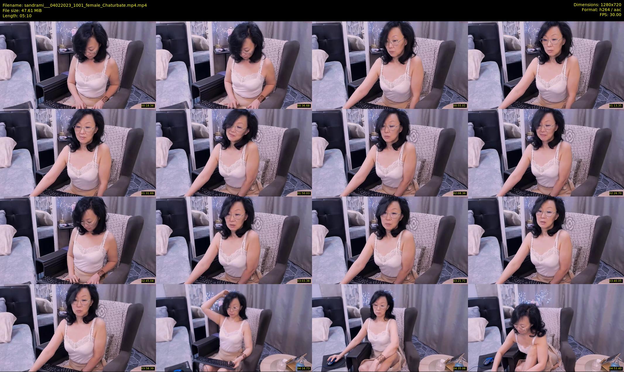 sandrami__ — 6 minute Chaturbate female cam show recording, 720p, Feb 4, 2023