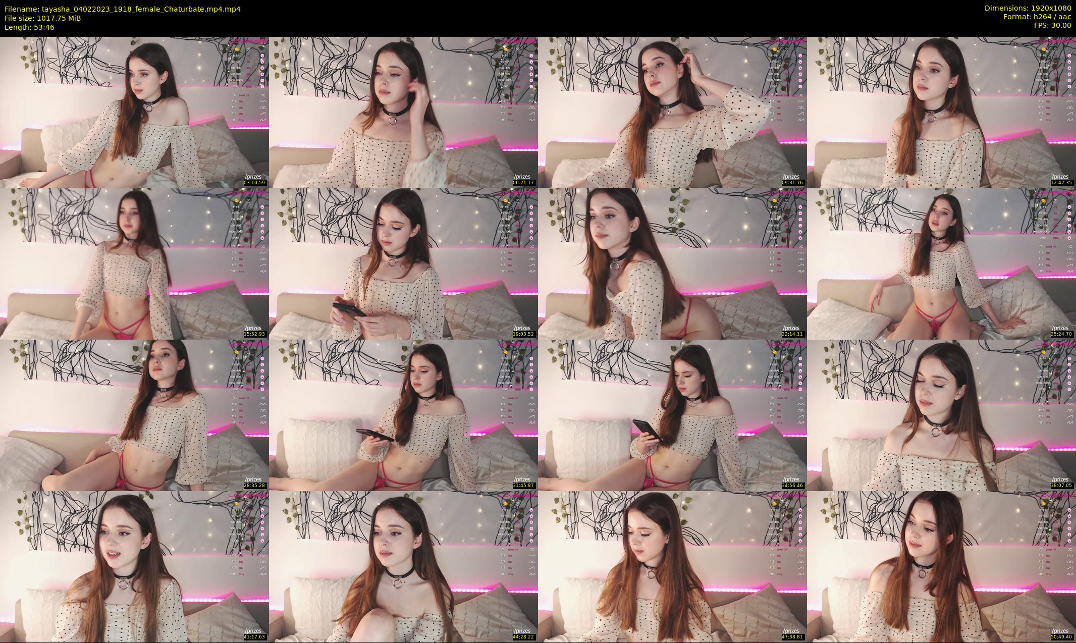 tayasha — 54 minute Chaturbate female cam show recording, 1080p, Feb 4, 2023