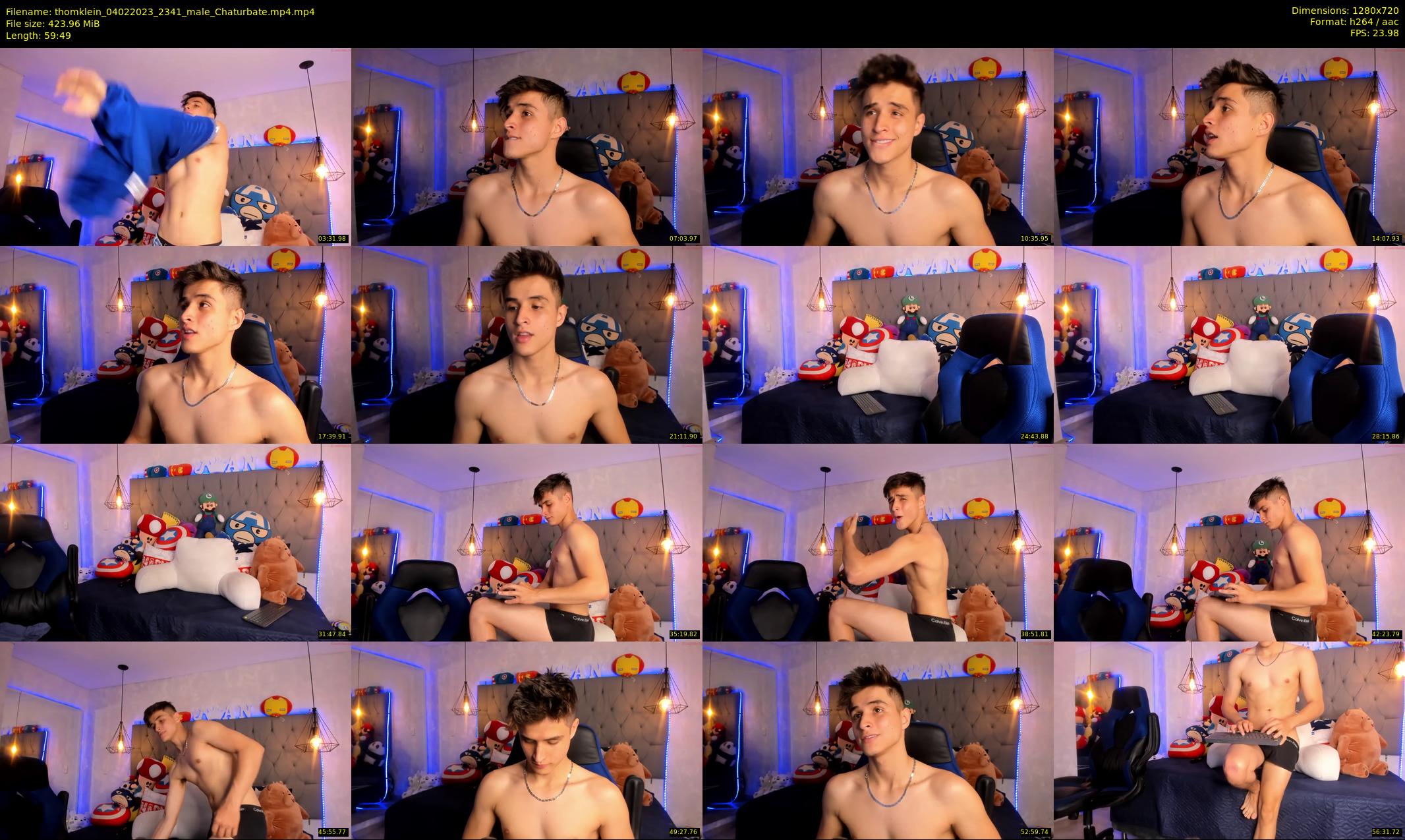 thomklein — 60 minute Chaturbate male cam show recording, 720p, Feb 4, 2023