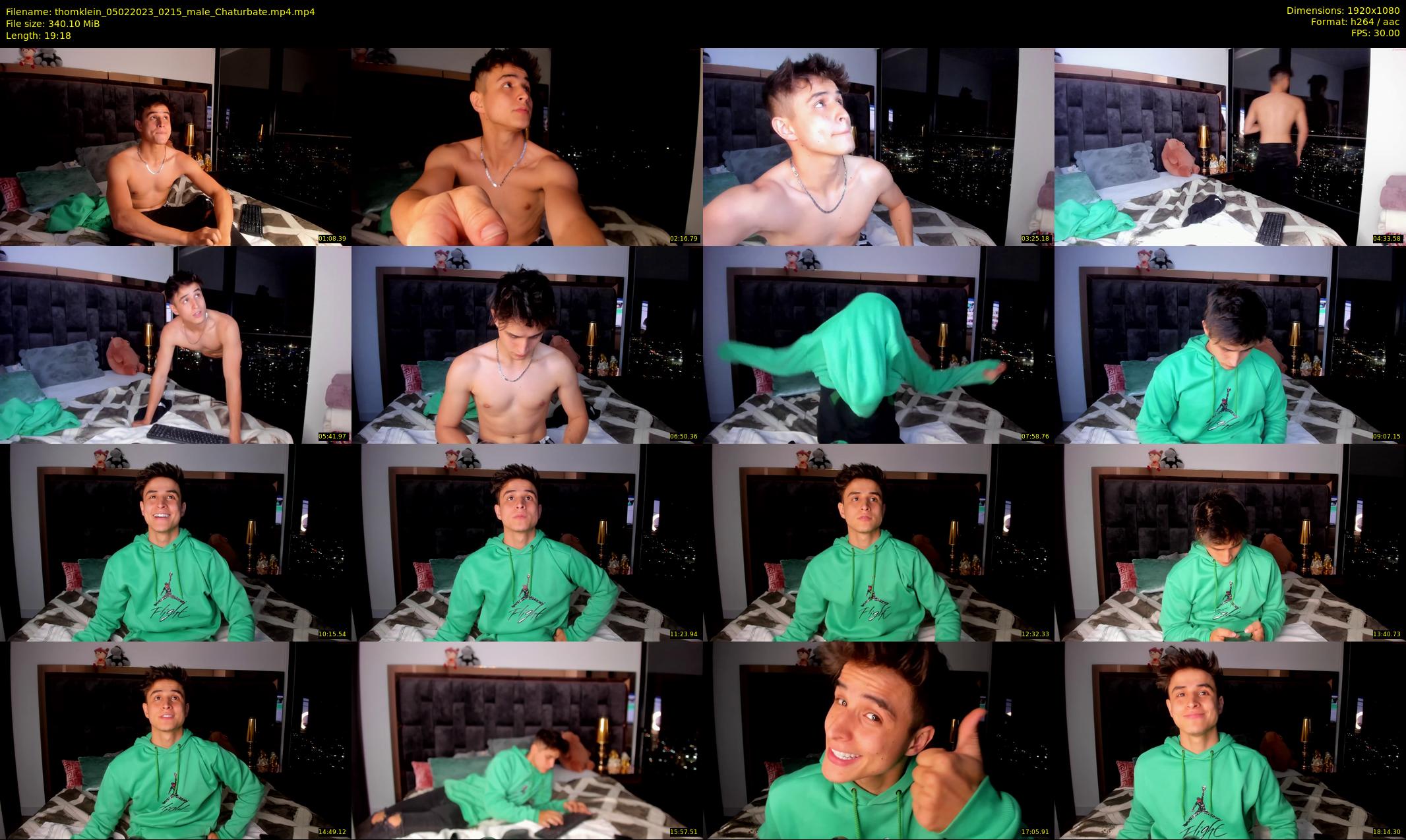 thomklein — 20 minute Chaturbate male cam show recording, 1080p, Feb 5, 2023