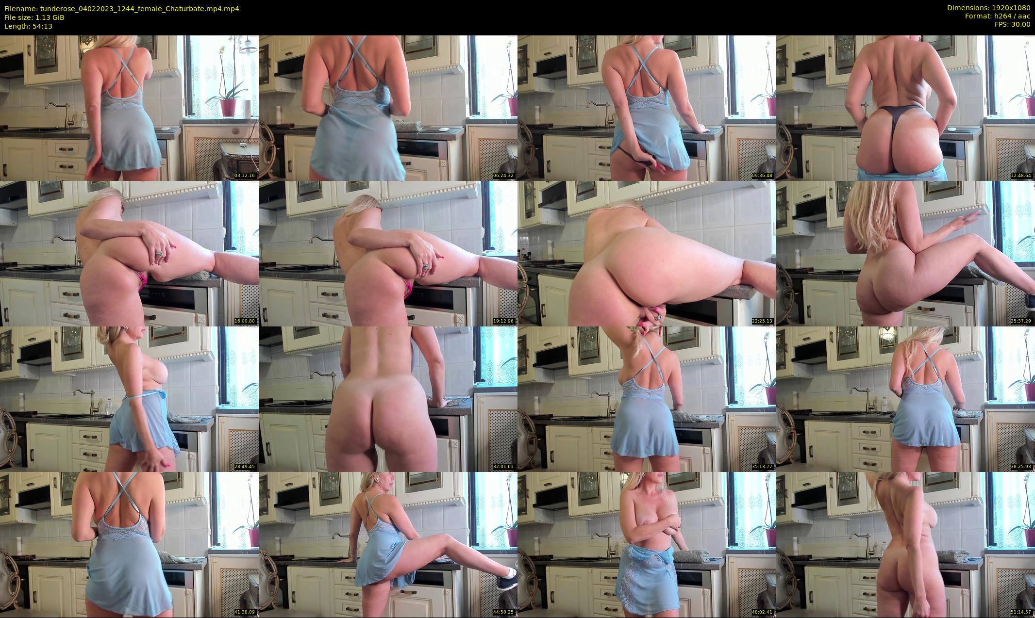 tunderose — 55 minute Chaturbate female cam show recording, 1080p, Feb 4, 2023