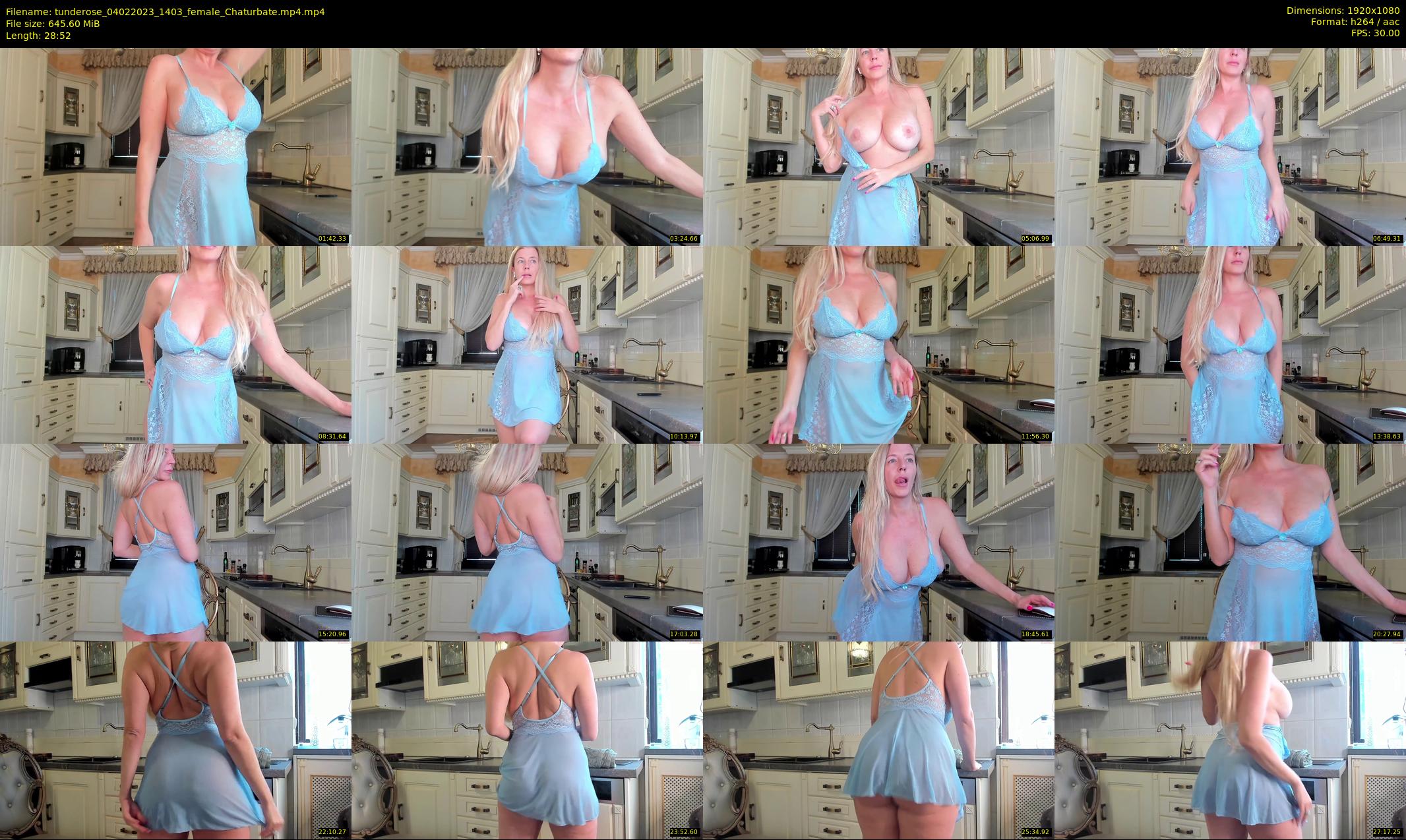 tunderose — 29 minute Chaturbate female cam show recording, 1080p, Feb 4, 2023