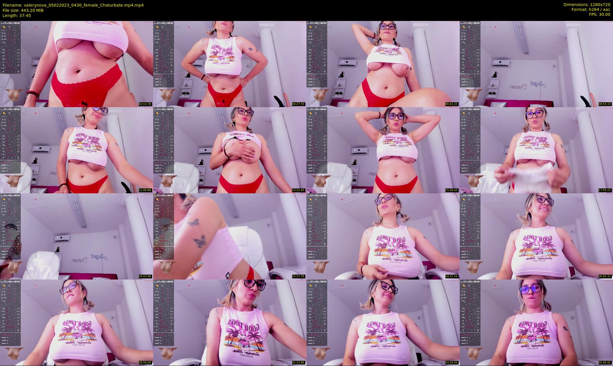valerynova — 38 minute Chaturbate female cam show recording, 720p, Feb 5, 2023