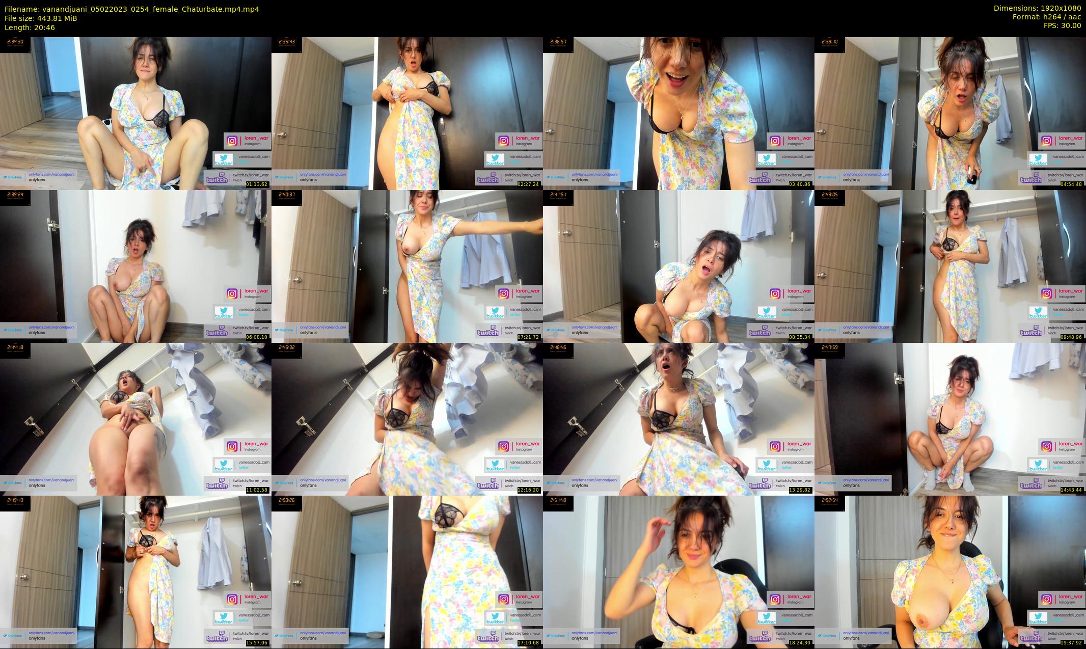 vanandjuani — 21 minute Chaturbate female cam show recording, 1080p, Feb 5, 2023