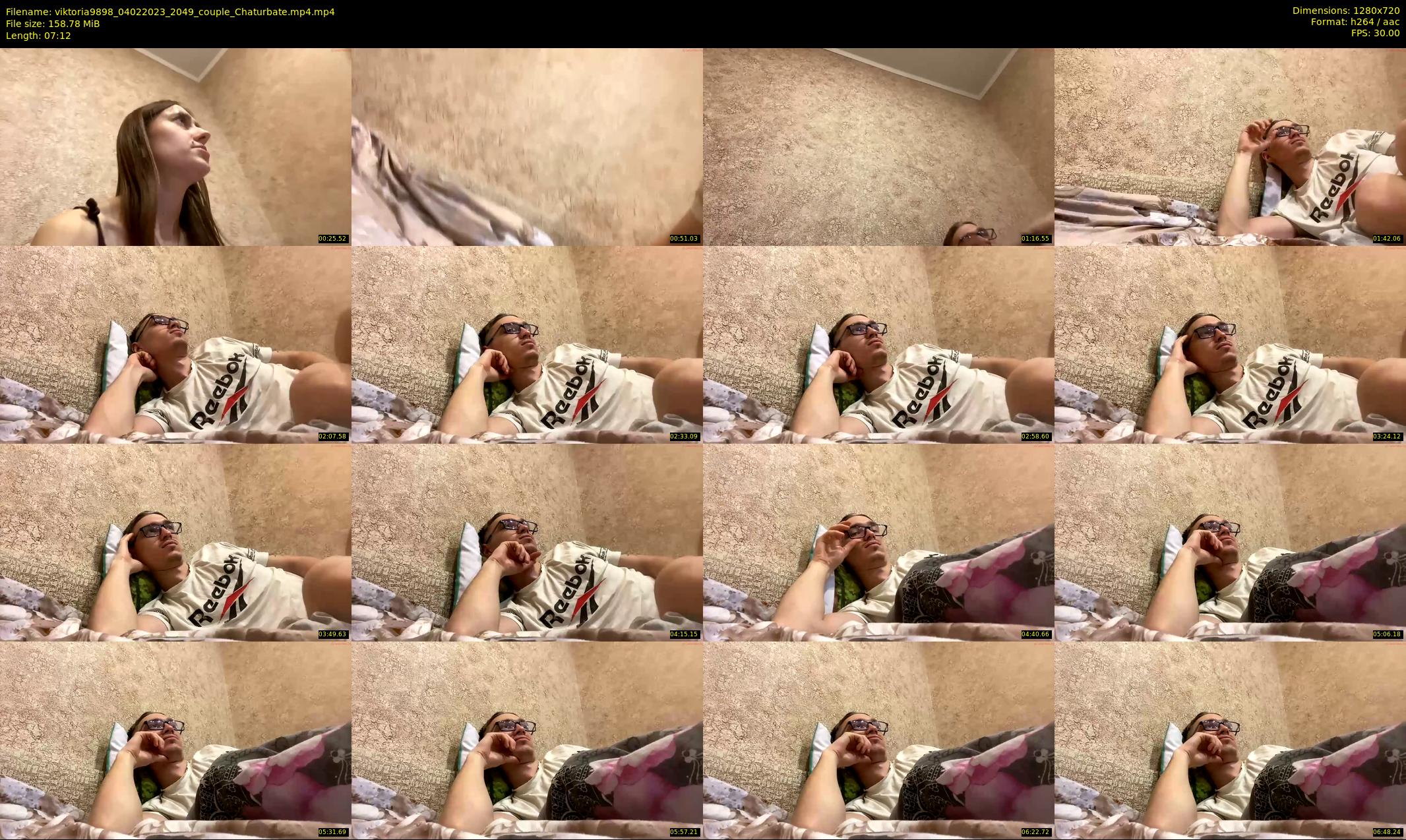 viktoria9898 — 8 minute Chaturbate couple cam show recording, 720p, Feb 4, 2023