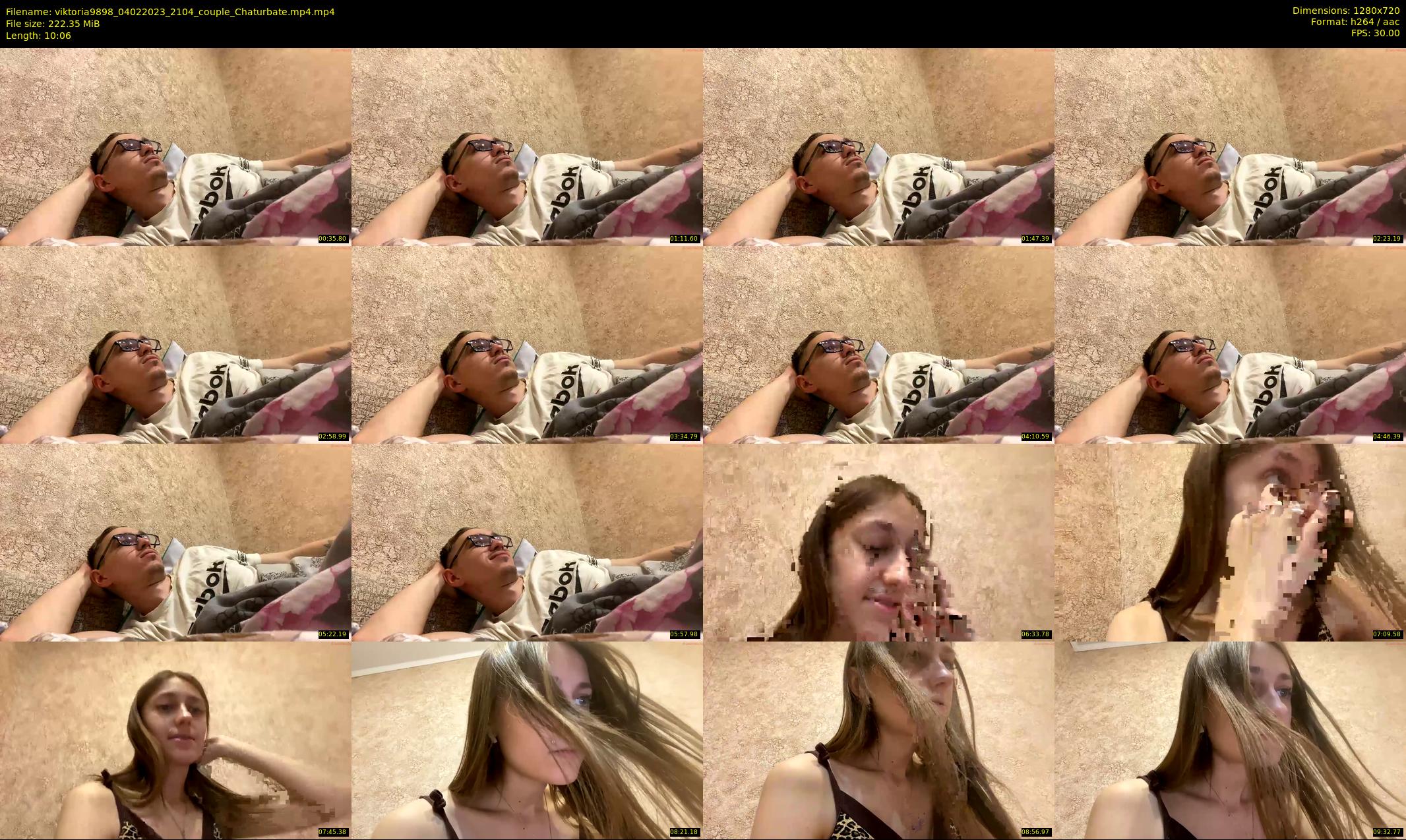 viktoria9898 — 11 minute Chaturbate couple cam show recording, 720p, Feb 4, 2023