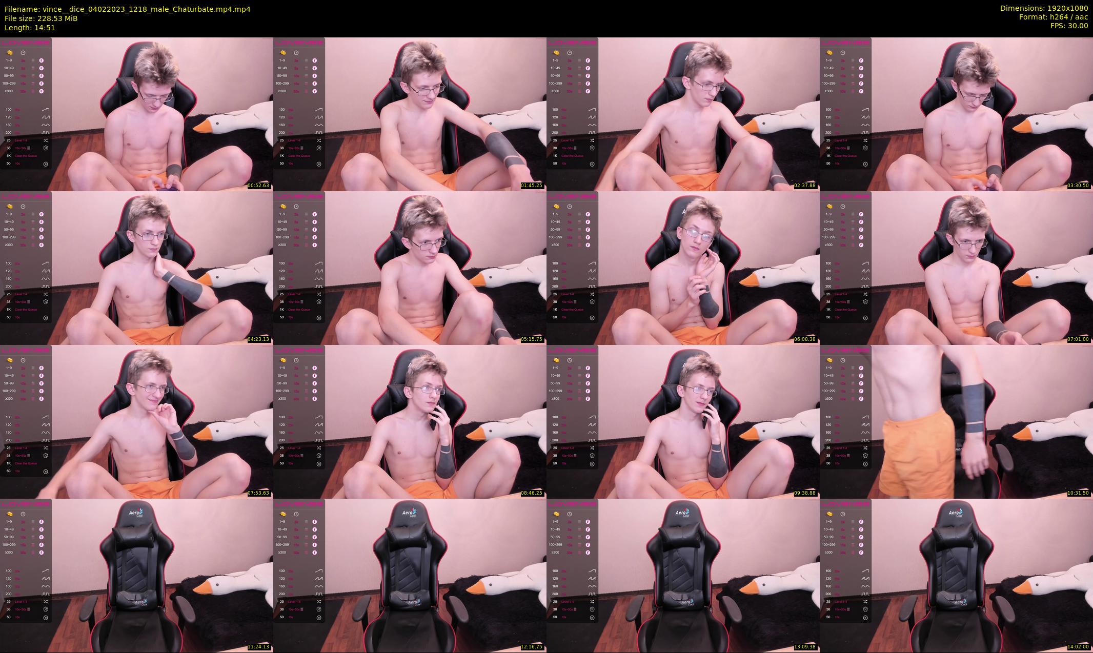 vince__dice — 15 minute Chaturbate male cam show recording, 1080p, Feb 4, 2023