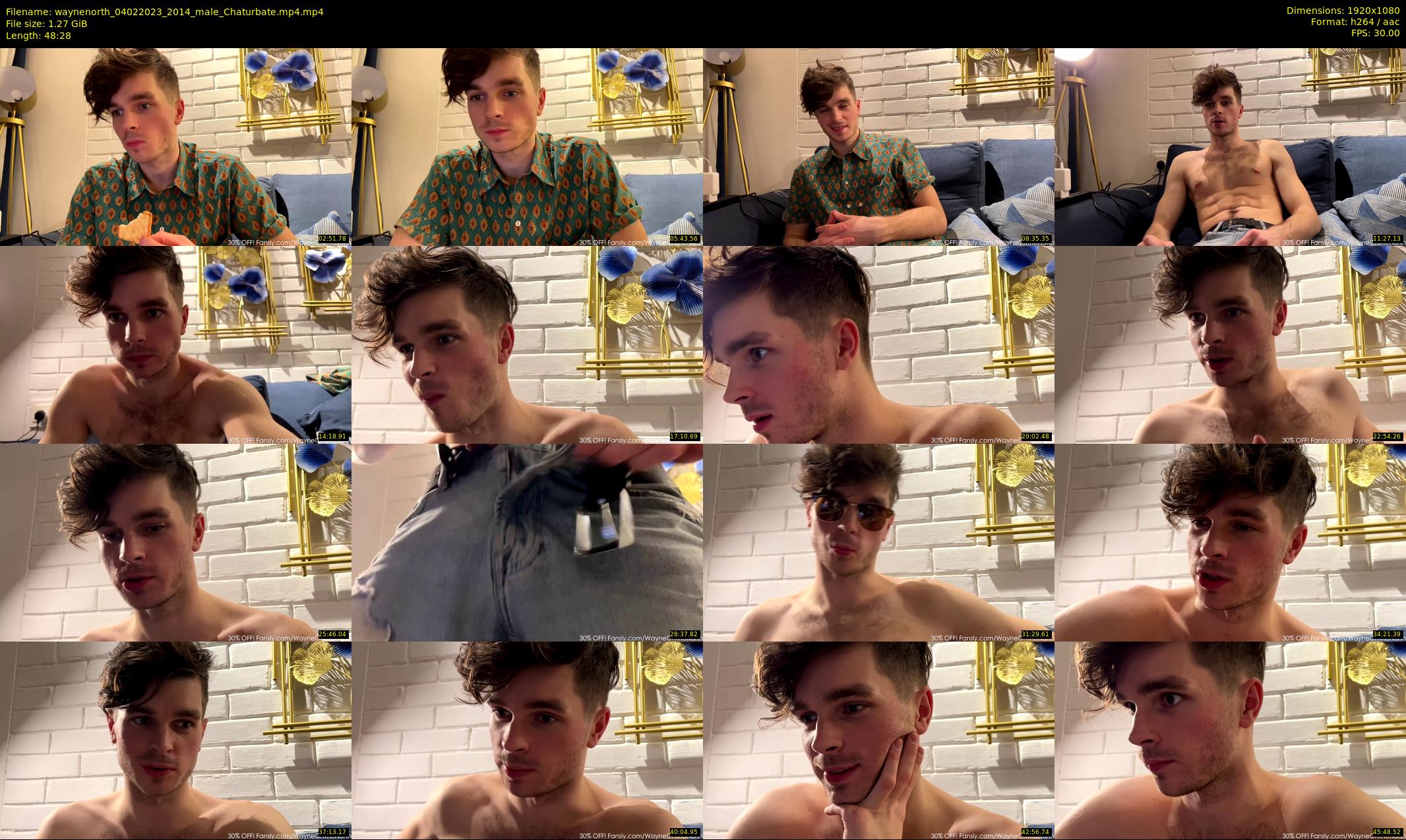 waynenorth — 49 minute Chaturbate male cam show recording, 1080p, Feb 4, 2023