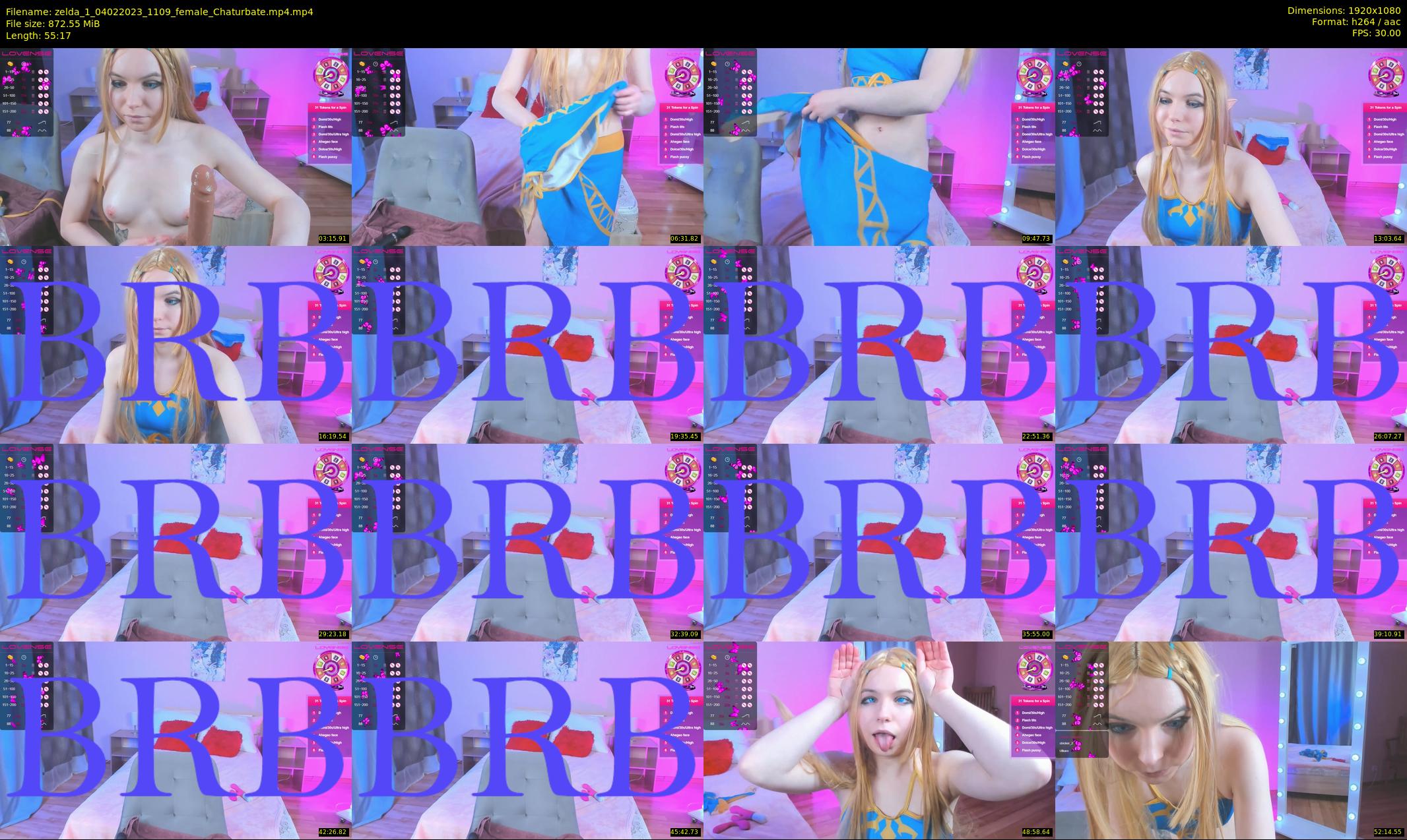 zelda_1 — 56 minute Chaturbate female cam show recording, 1080p, Feb 4, 2023