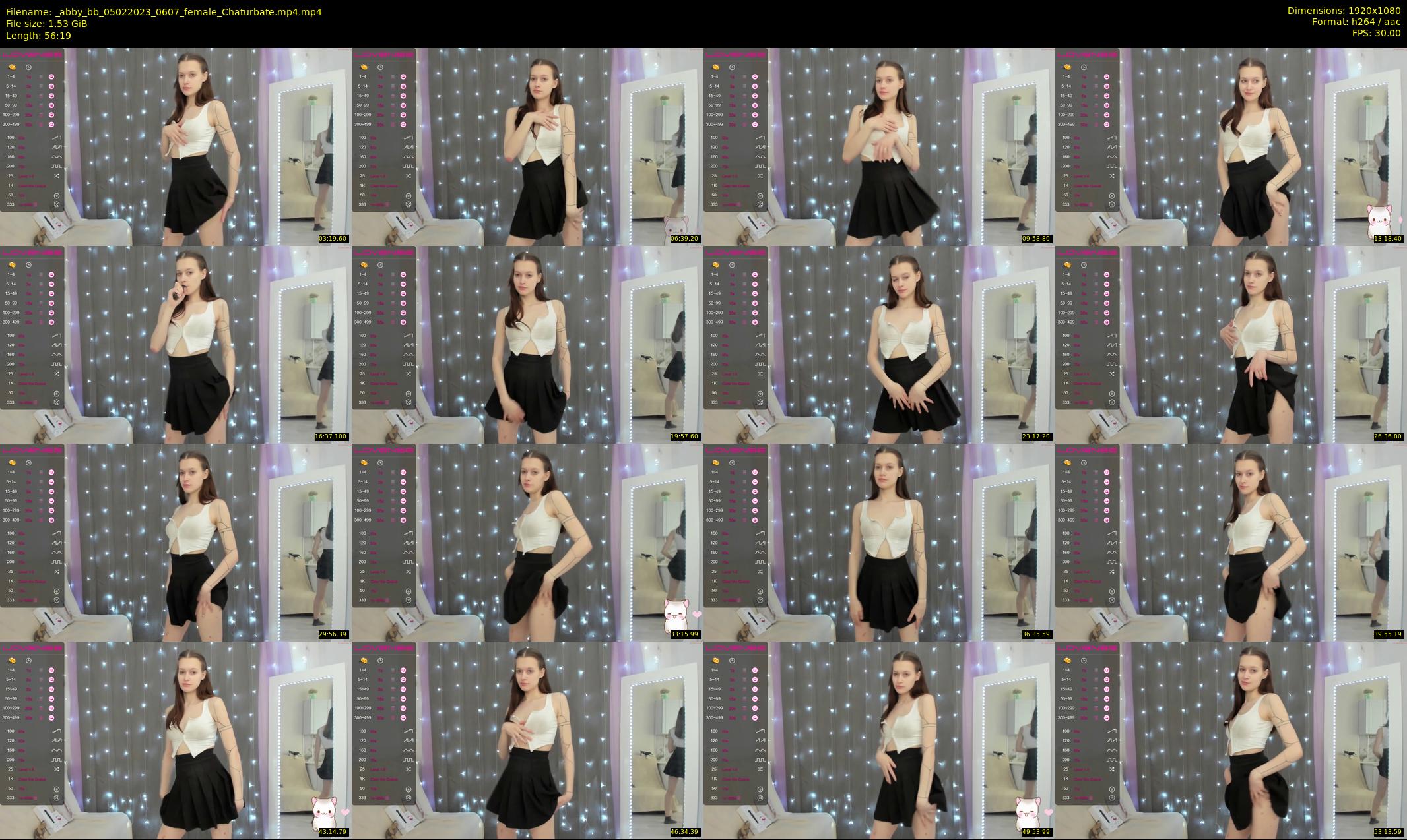 _abby_bb — 57 minute Chaturbate female cam show recording, 1080p, Feb 5, 2023