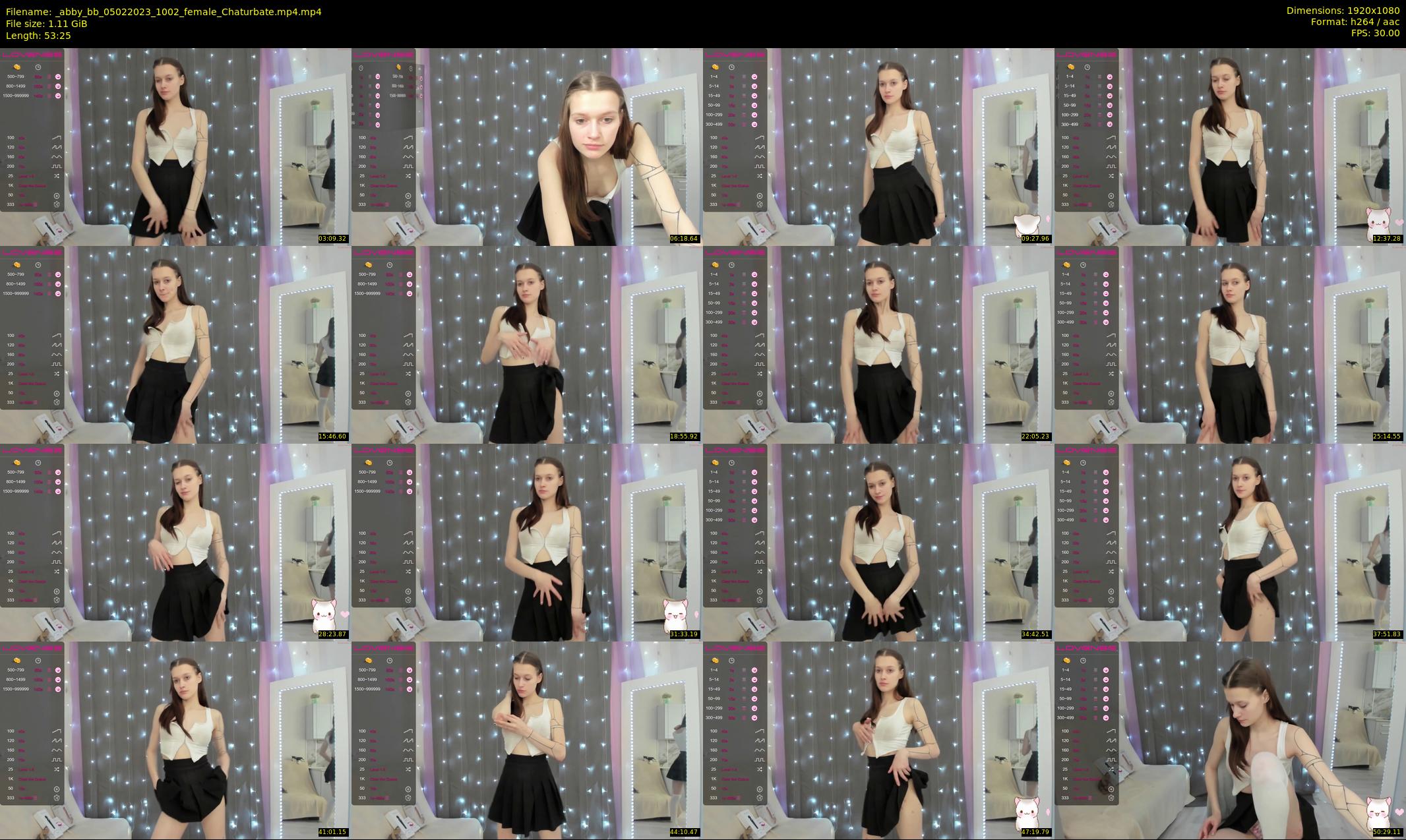 _abby_bb — 54 minute Chaturbate female cam show recording, 1080p, Feb 5, 2023