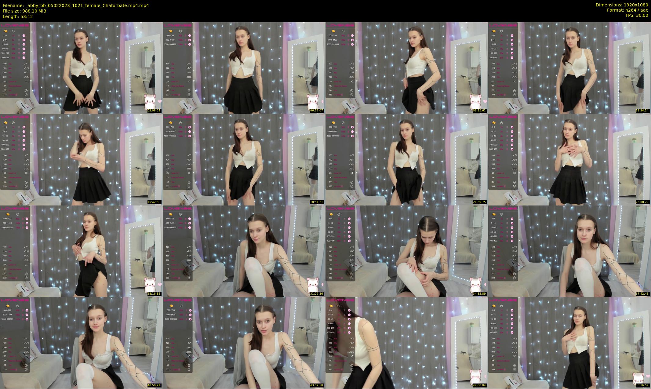 _abby_bb — 54 minute Chaturbate female cam show recording, 1080p, Feb 5, 2023