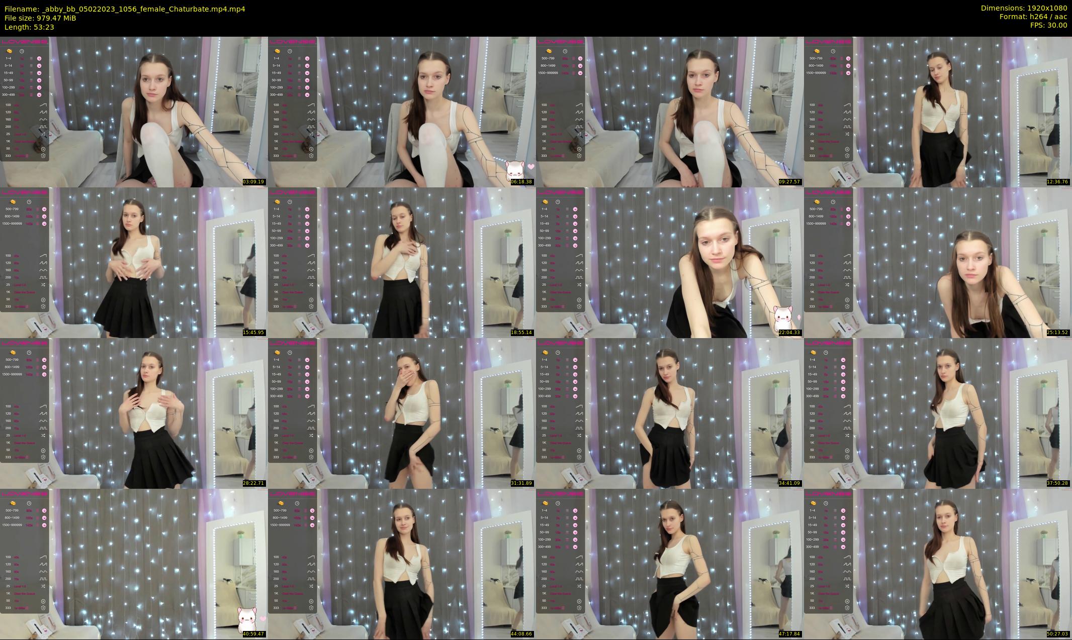_abby_bb — 54 minute Chaturbate female cam show recording, 1080p, Feb 5, 2023
