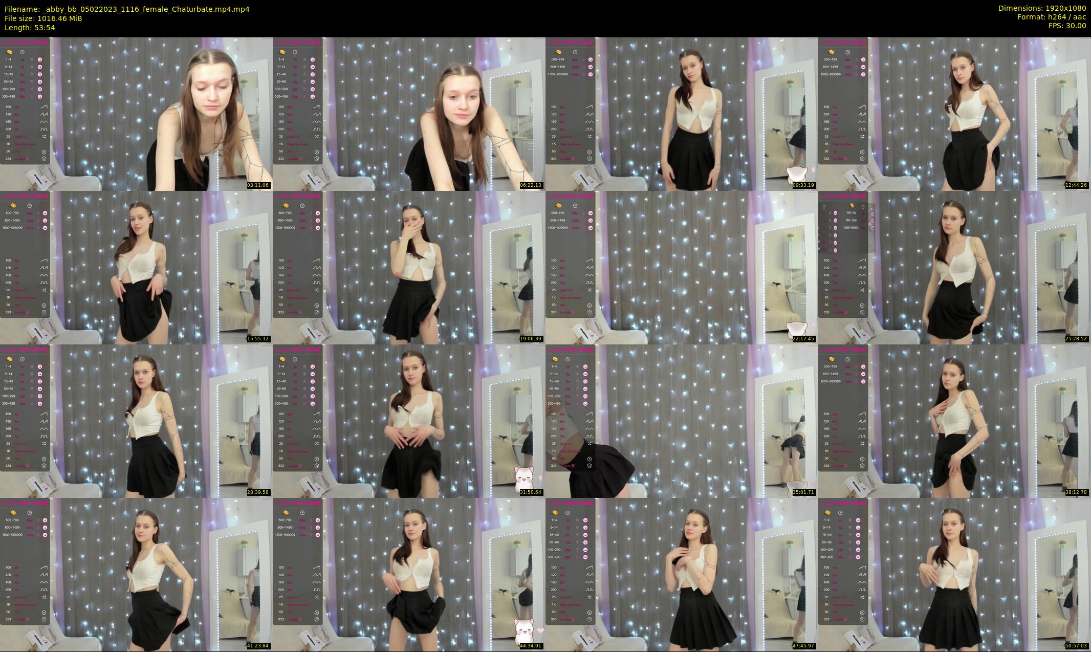 _abby_bb — 54 minute Chaturbate female cam show recording, 1080p, Feb 5, 2023