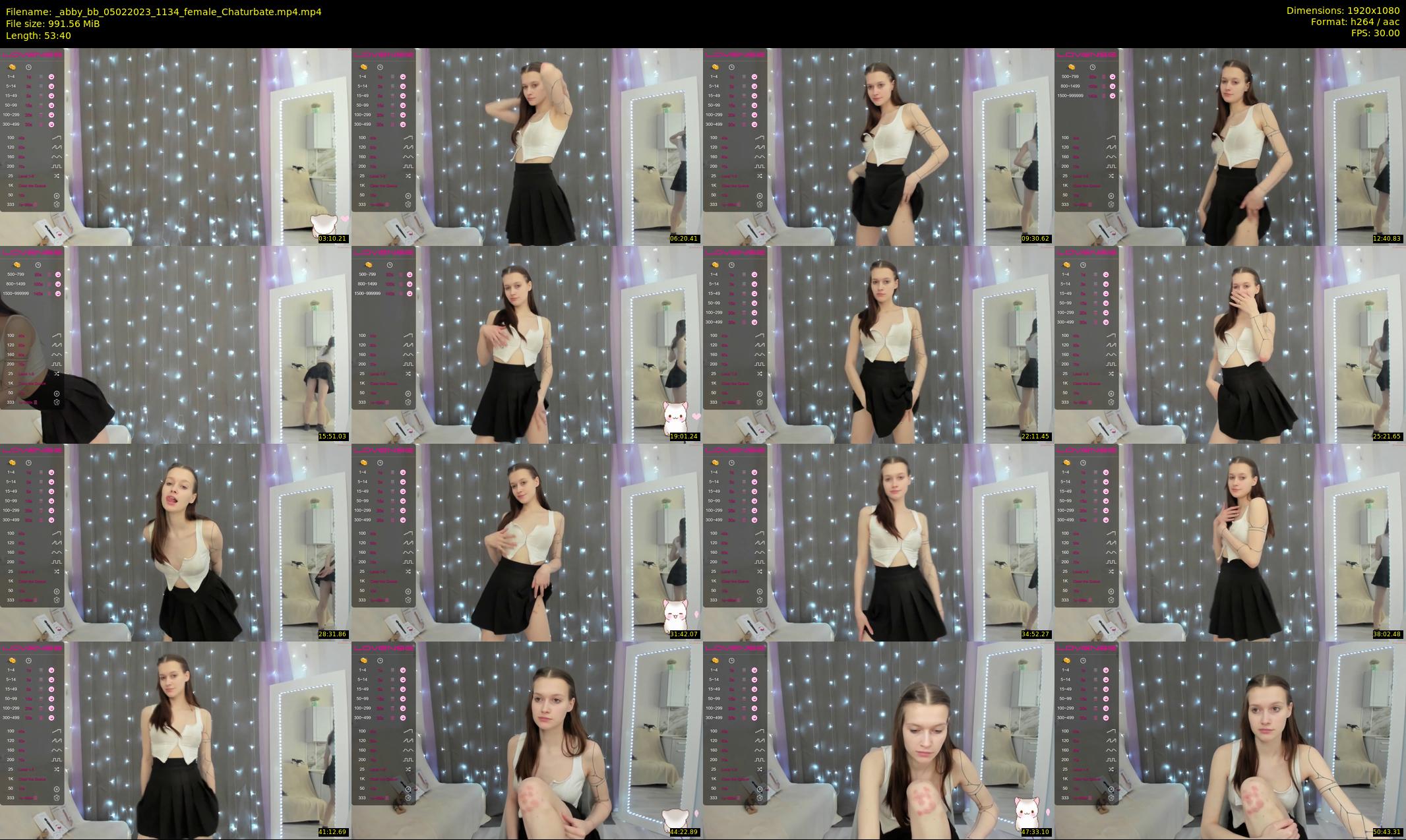 _abby_bb — 54 minute Chaturbate female cam show recording, 1080p, Feb 5, 2023